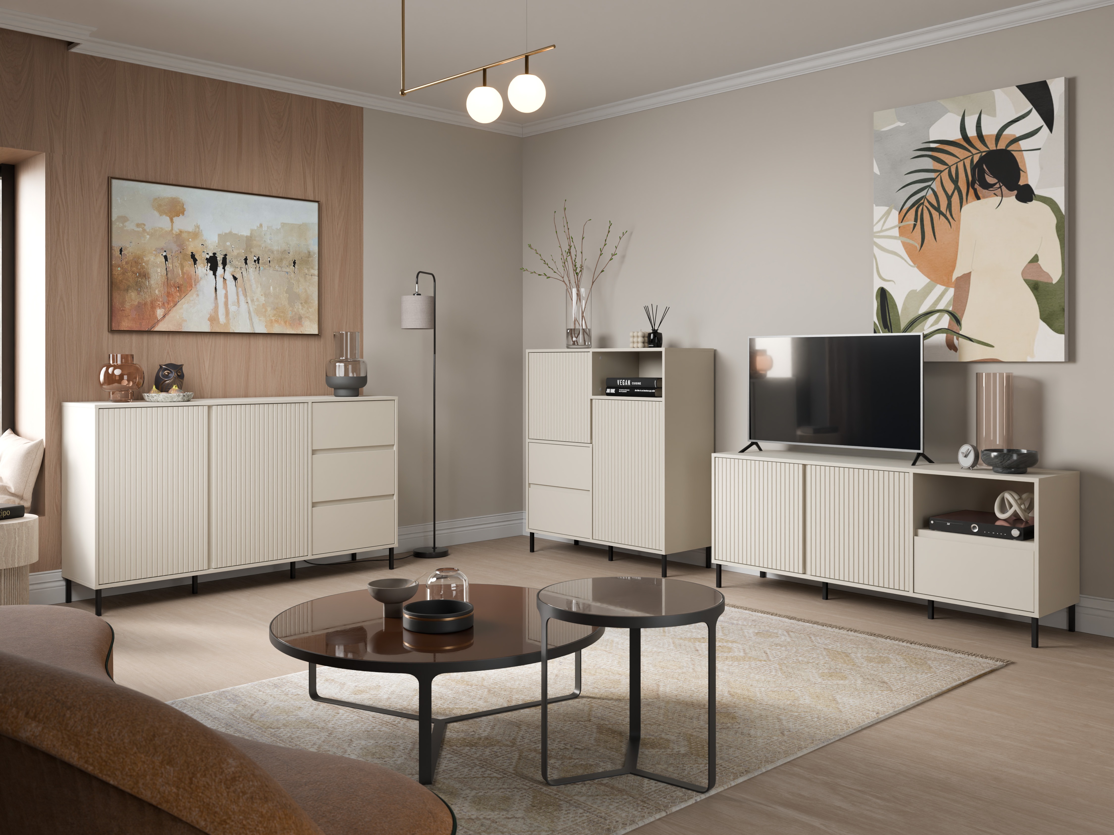 Set de living Ruvrevi 106 (Cașmir)