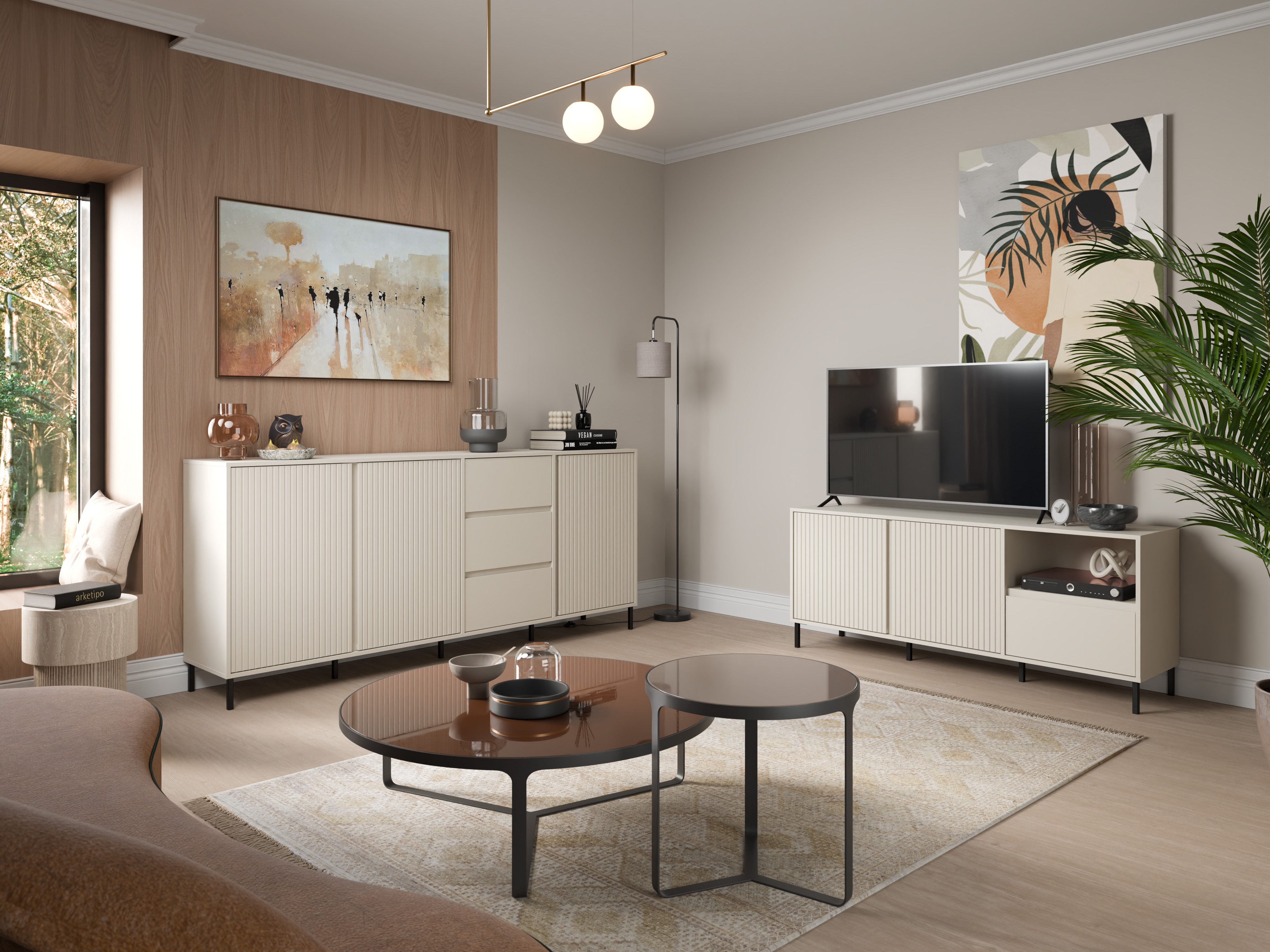 Set de living Ruvrevi 107 (Cașmir)