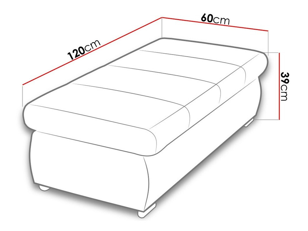Bancă tapițată SR9964