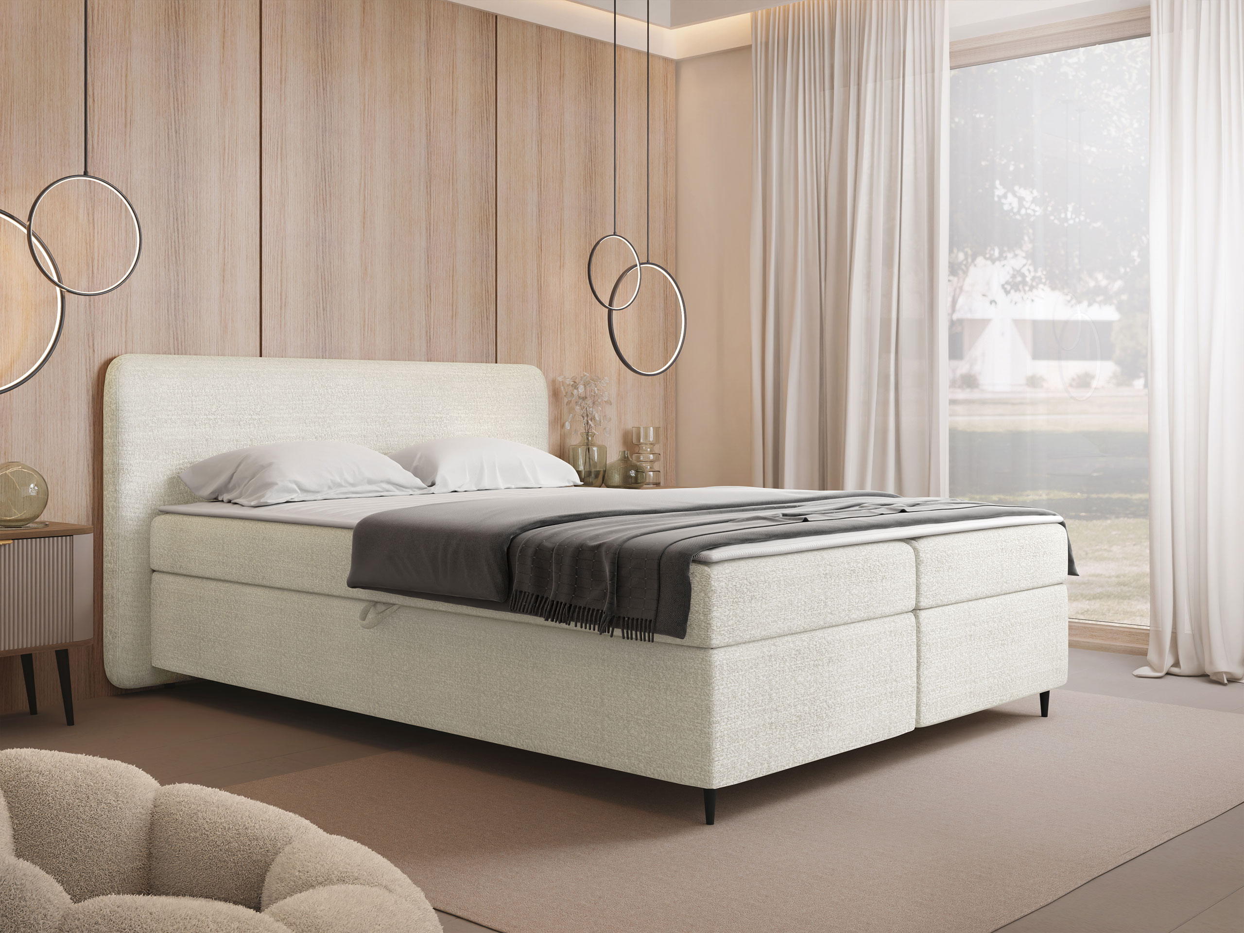 Pat boxspring Stonecrest 108 (Taro 01)