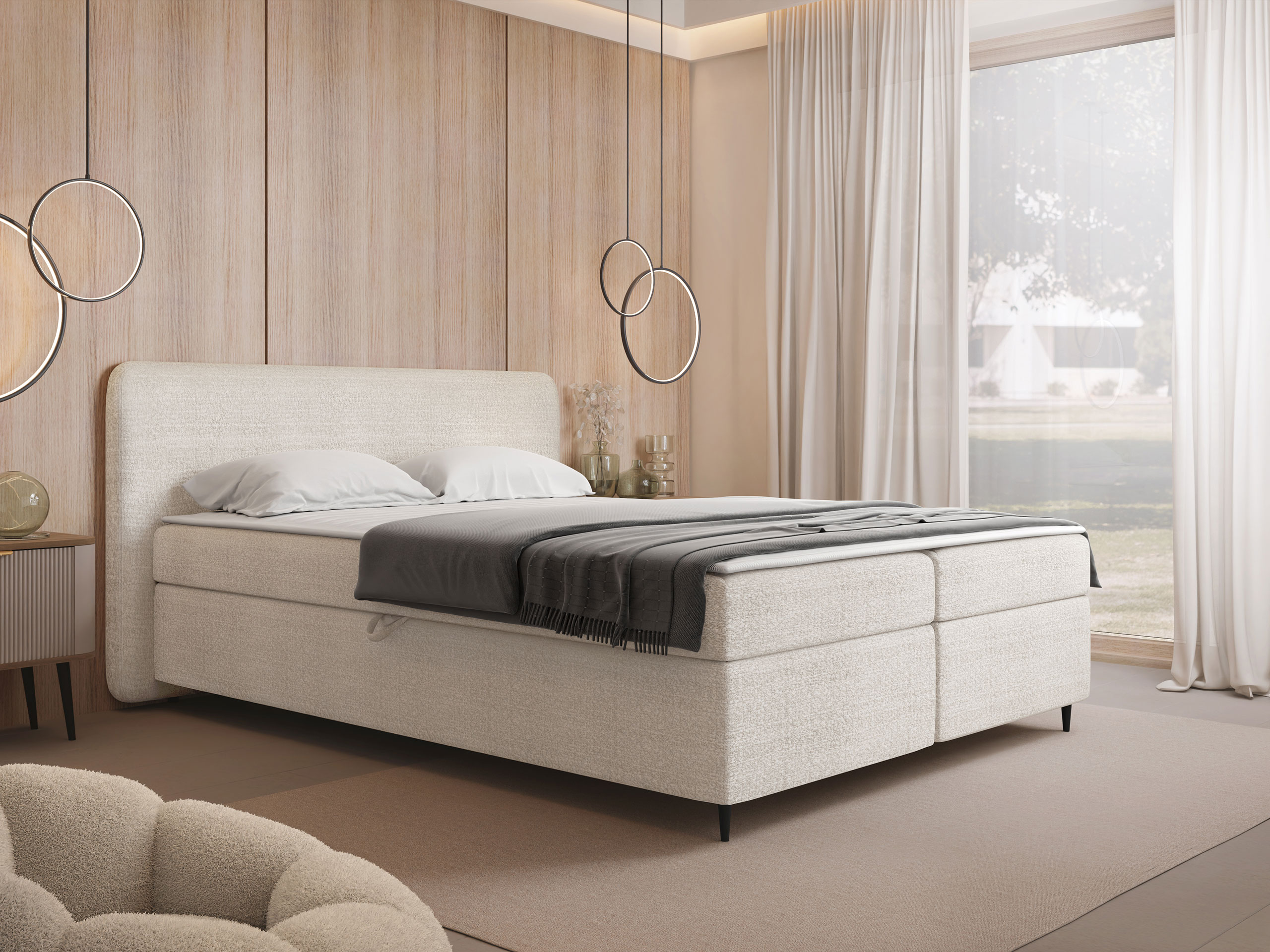 Pat boxspring Stonecrest 108 (Taro 05)