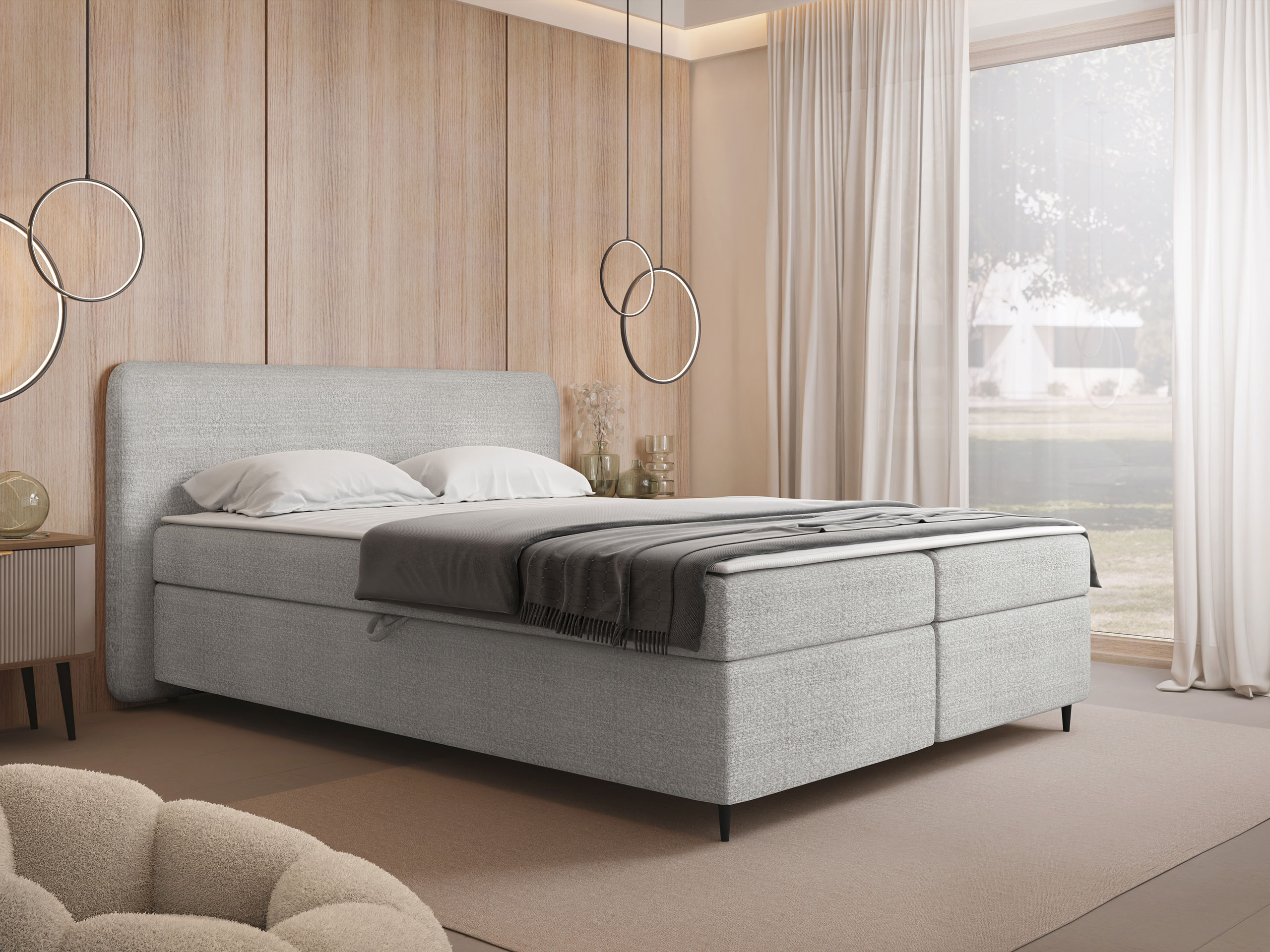 Pat boxspring Stonecrest 108 (Taro 11)