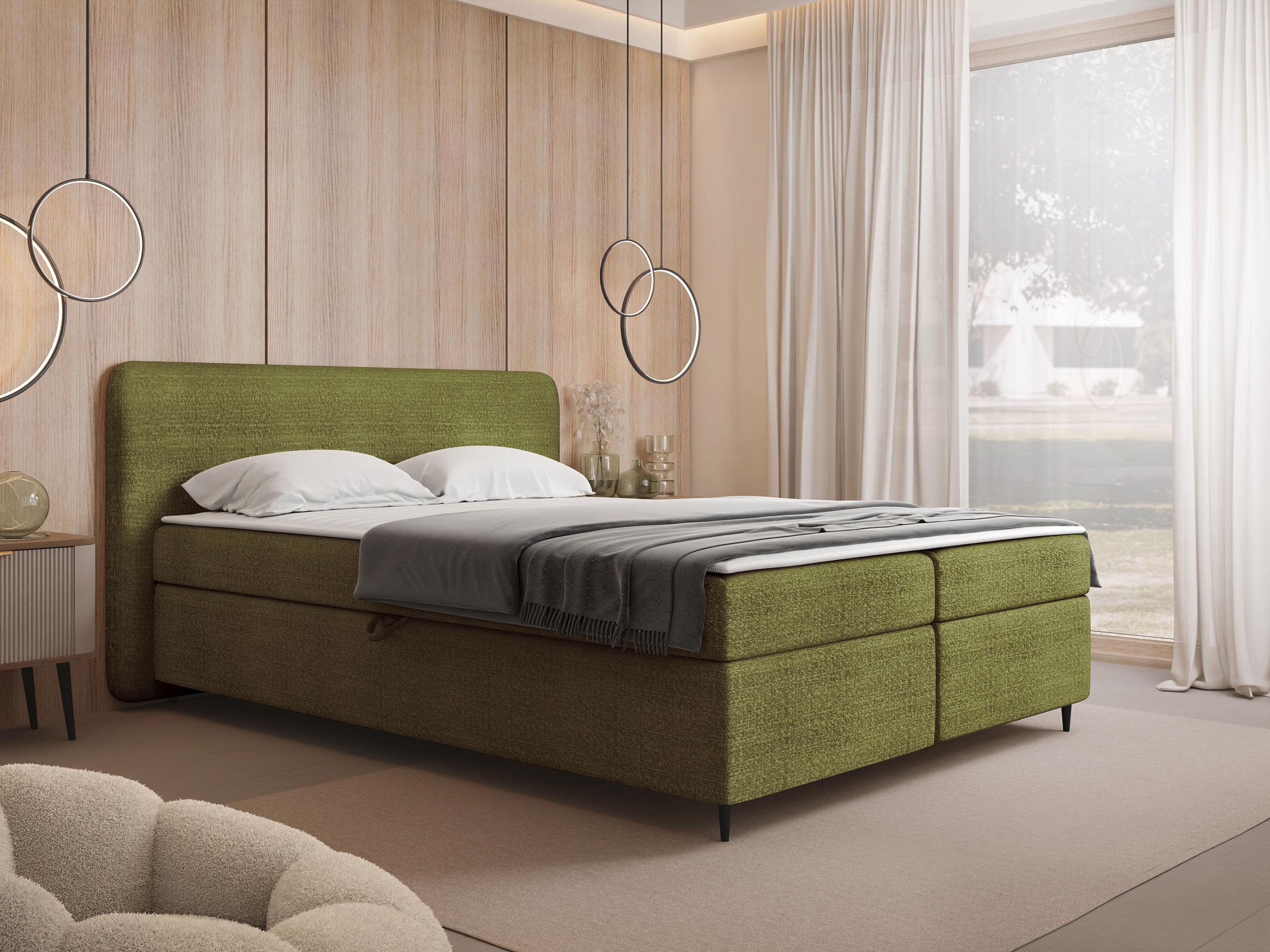 Pat boxspring Stonecrest 108 (Taro 33)