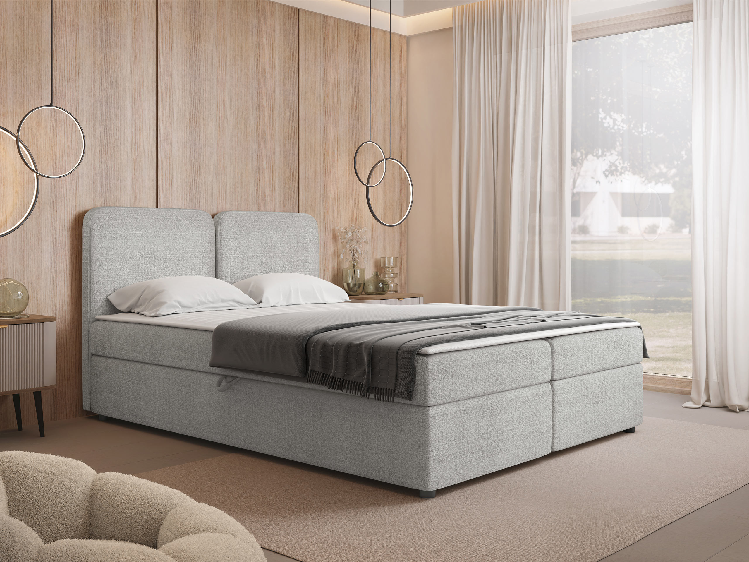 Pat boxspring Stonecrest 109 (Taro 11)
