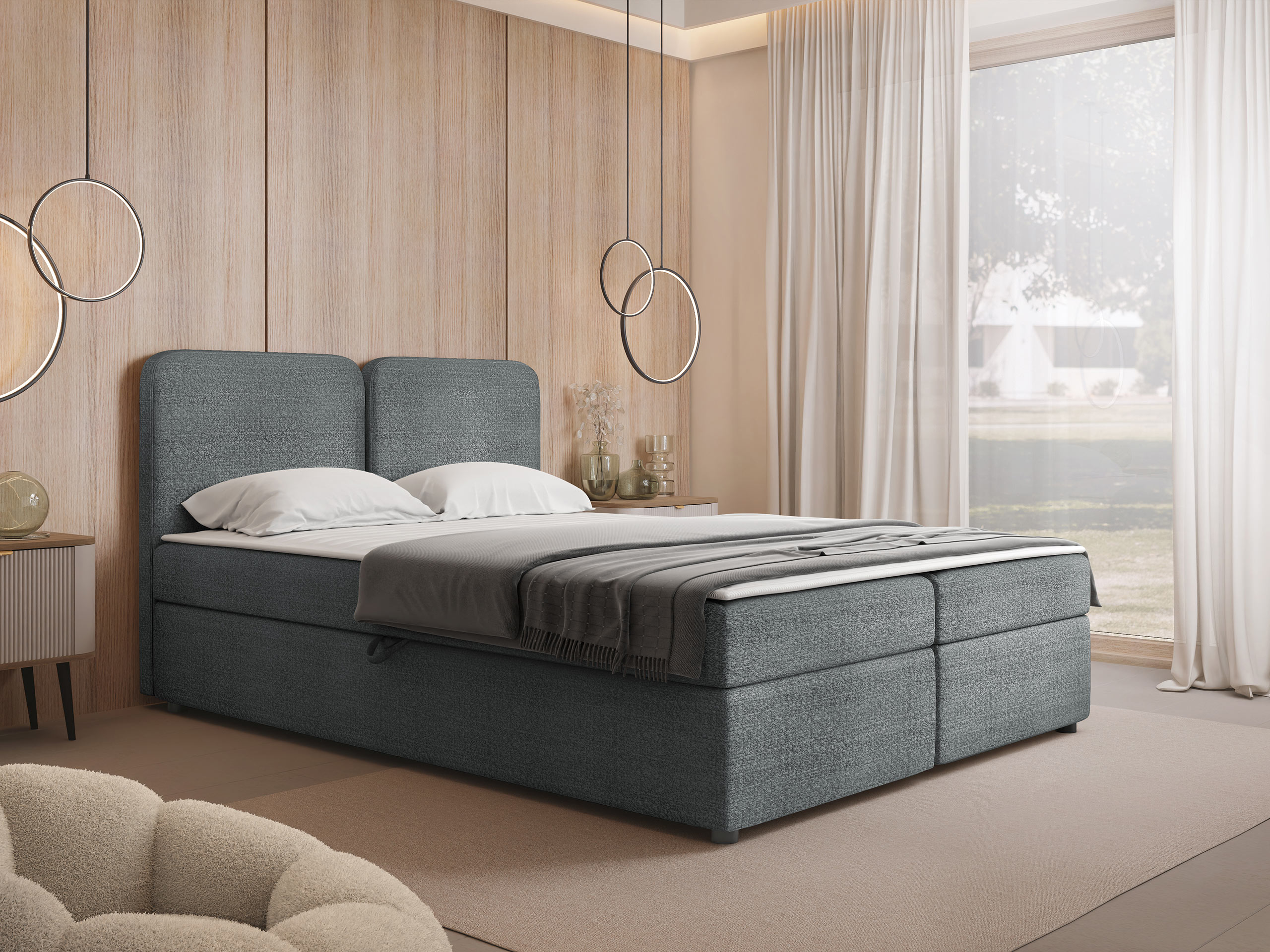 Pat boxspring Stonecrest 109 (Taro 98)