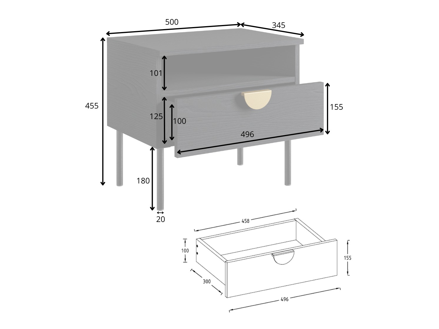 Set noptiere Morsono 108