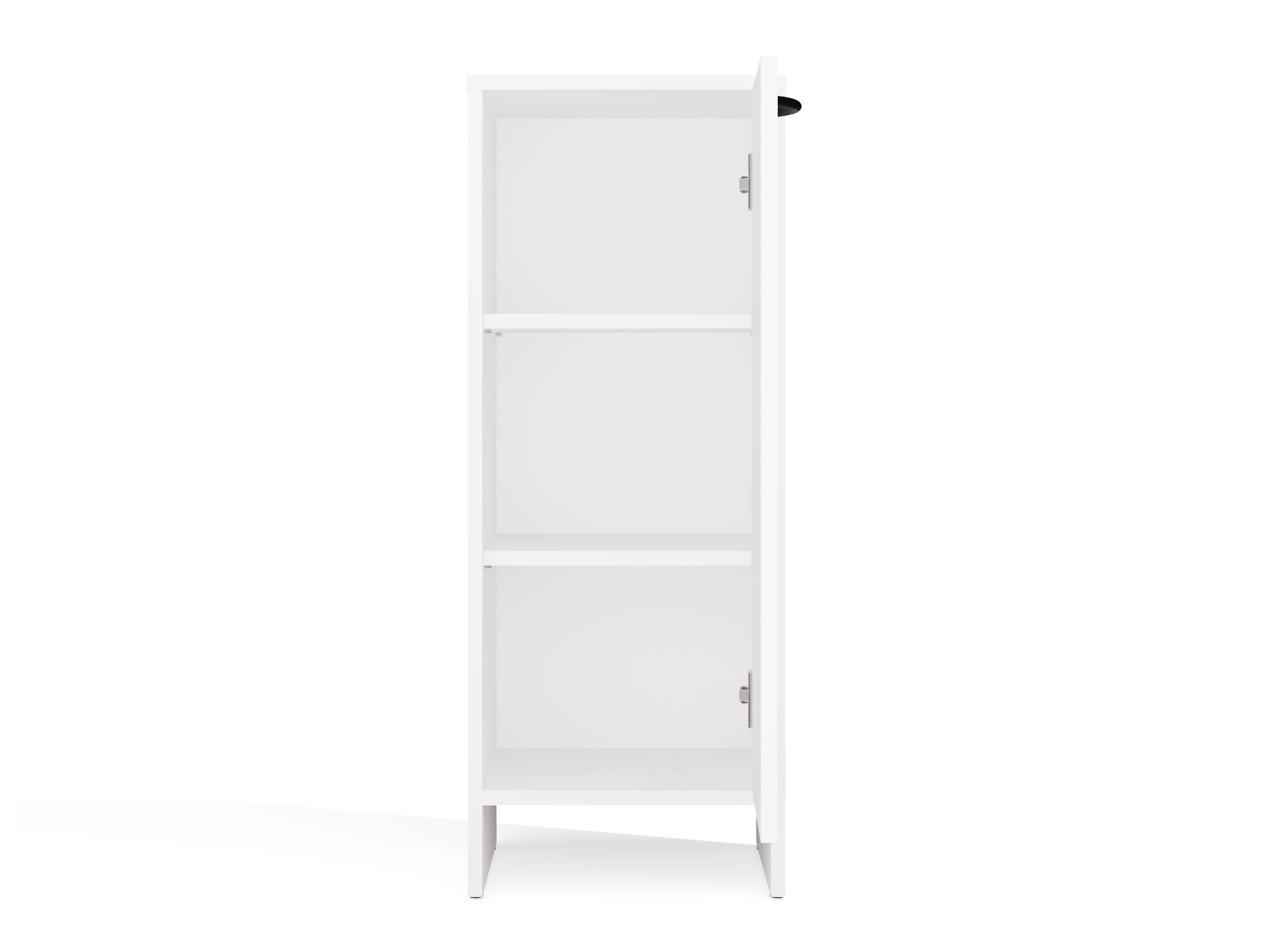 Cabinet de baie neancorat Servou 110 (Alb)