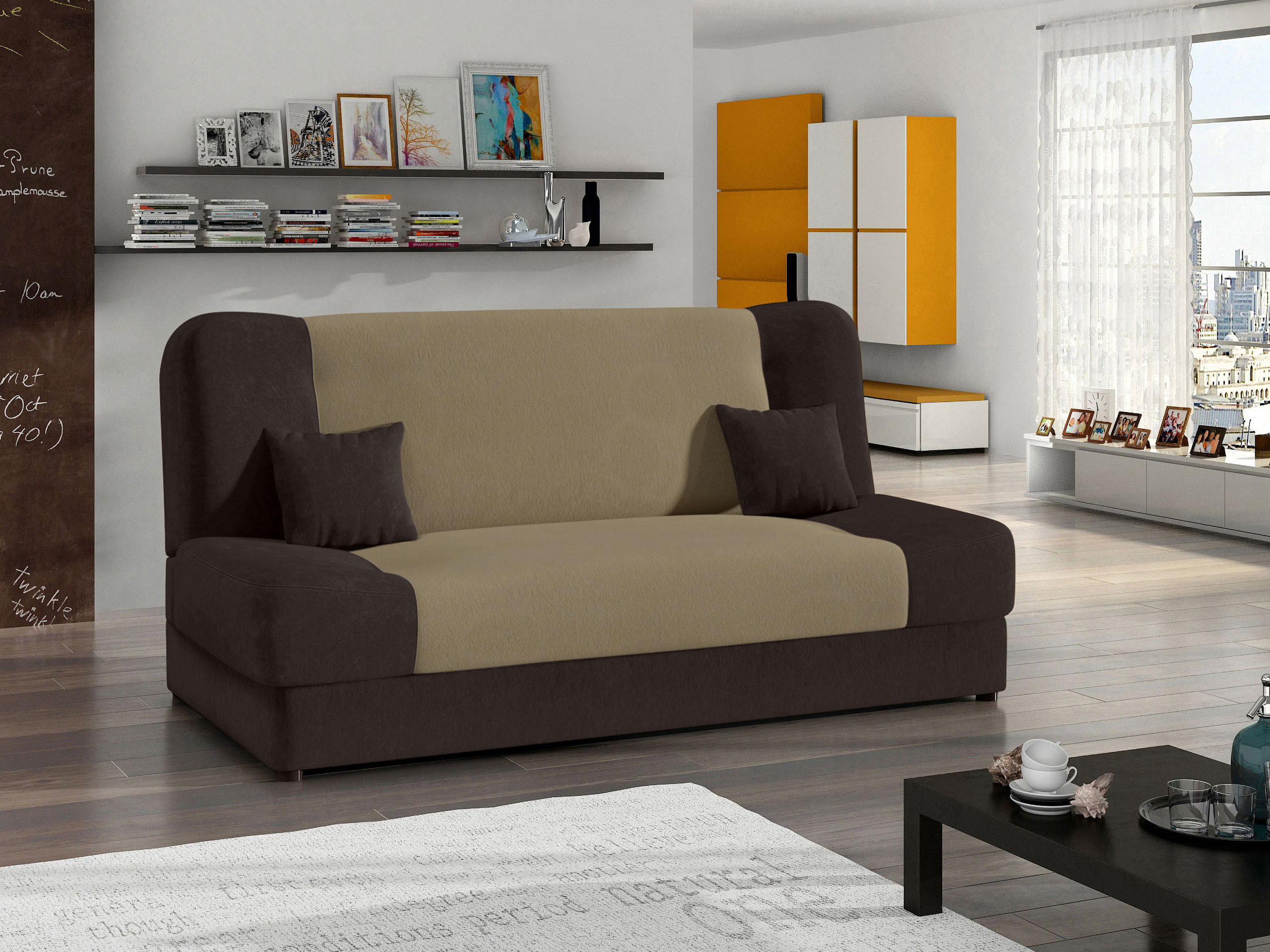 Canapea extensibilă Comfivo Cera I (Alova 07 + Alova 68)