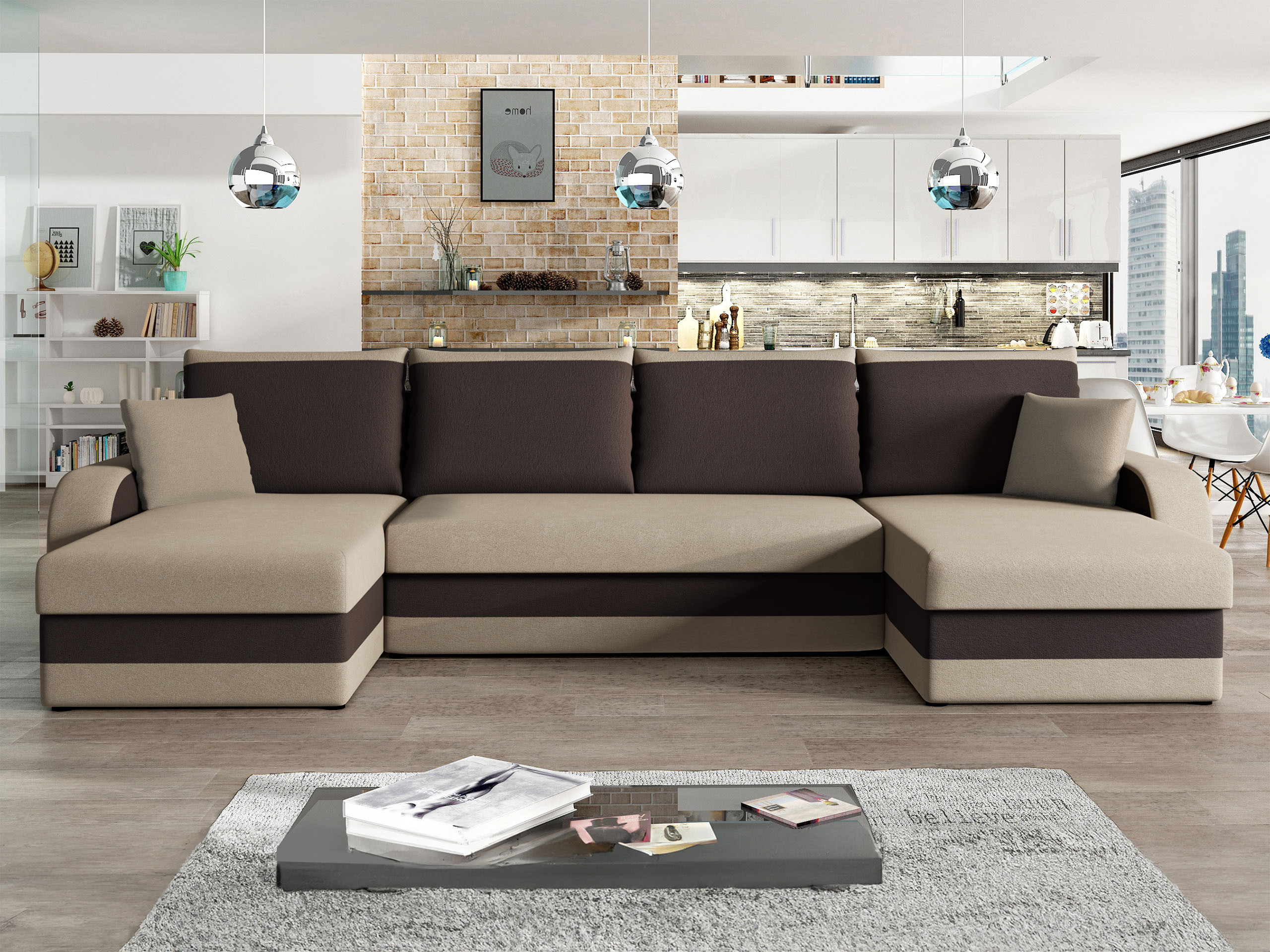 Colțar Comfivo Melissa IV (Alova 07 + Alova 68)
