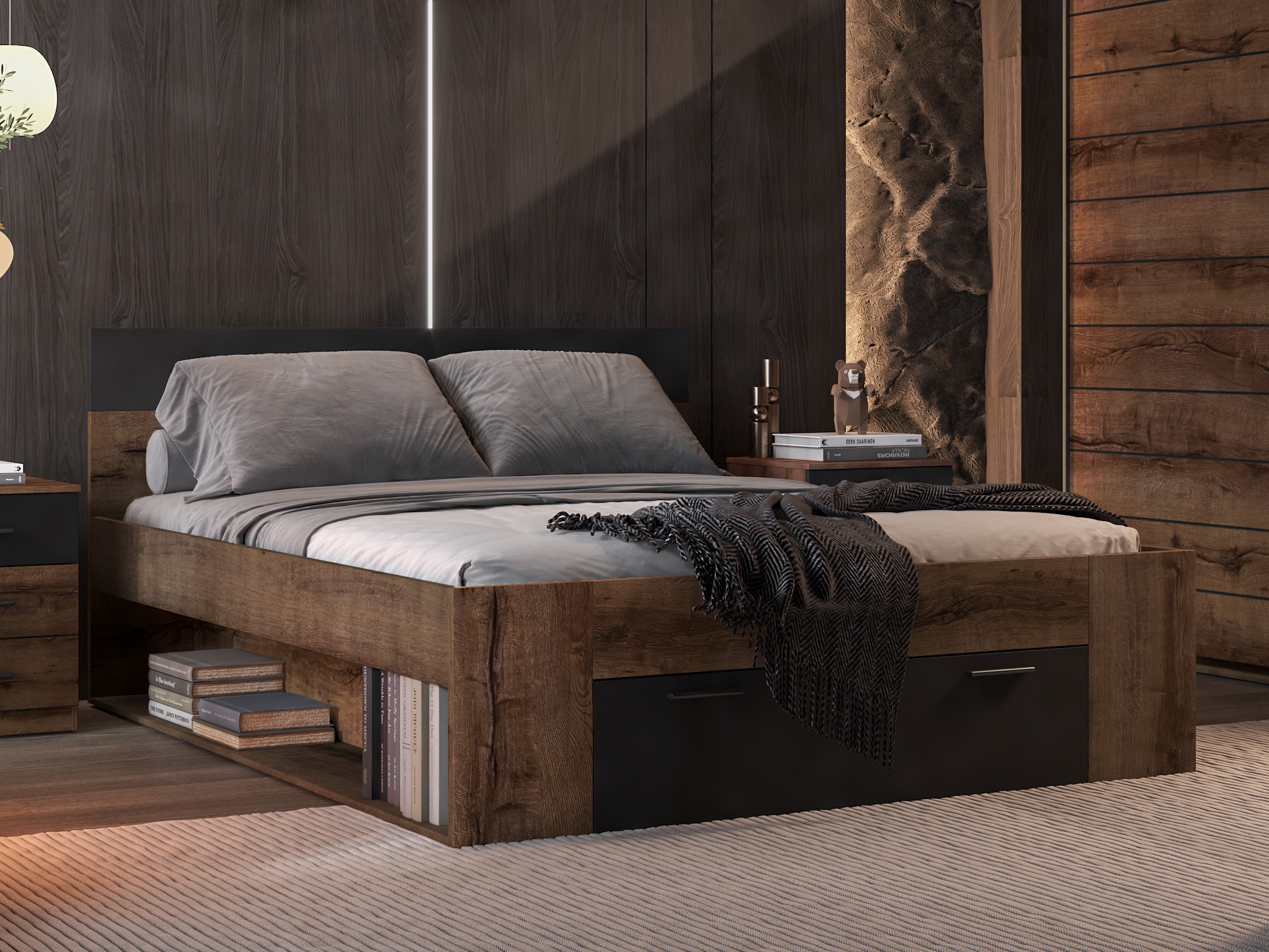 Pat Melvele 108 (Stejar Monastery + Negru)