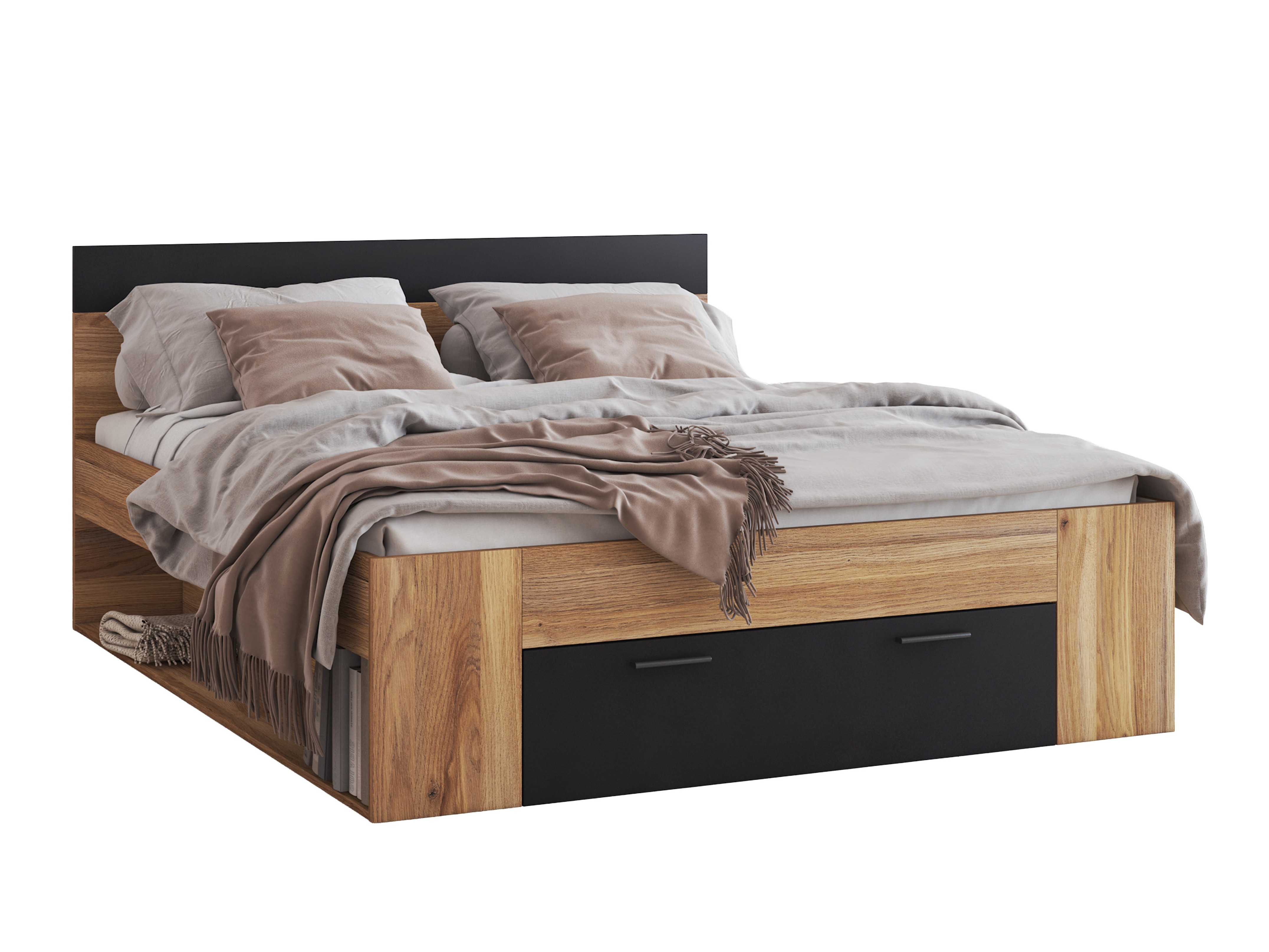 Pat Melvele 108 (Stejar + Negru)