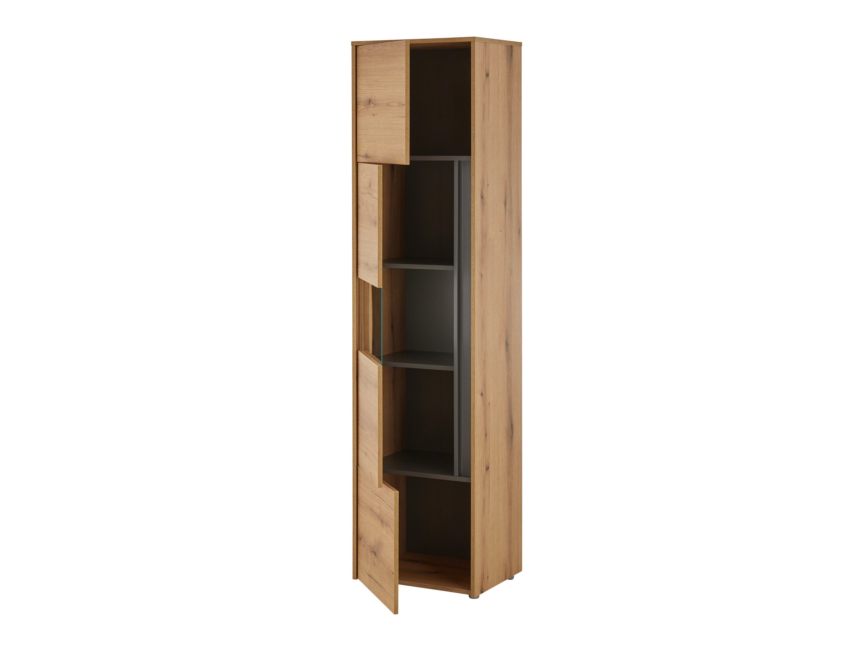 Set de living Elbsori 131 (Stejar + Antracit)