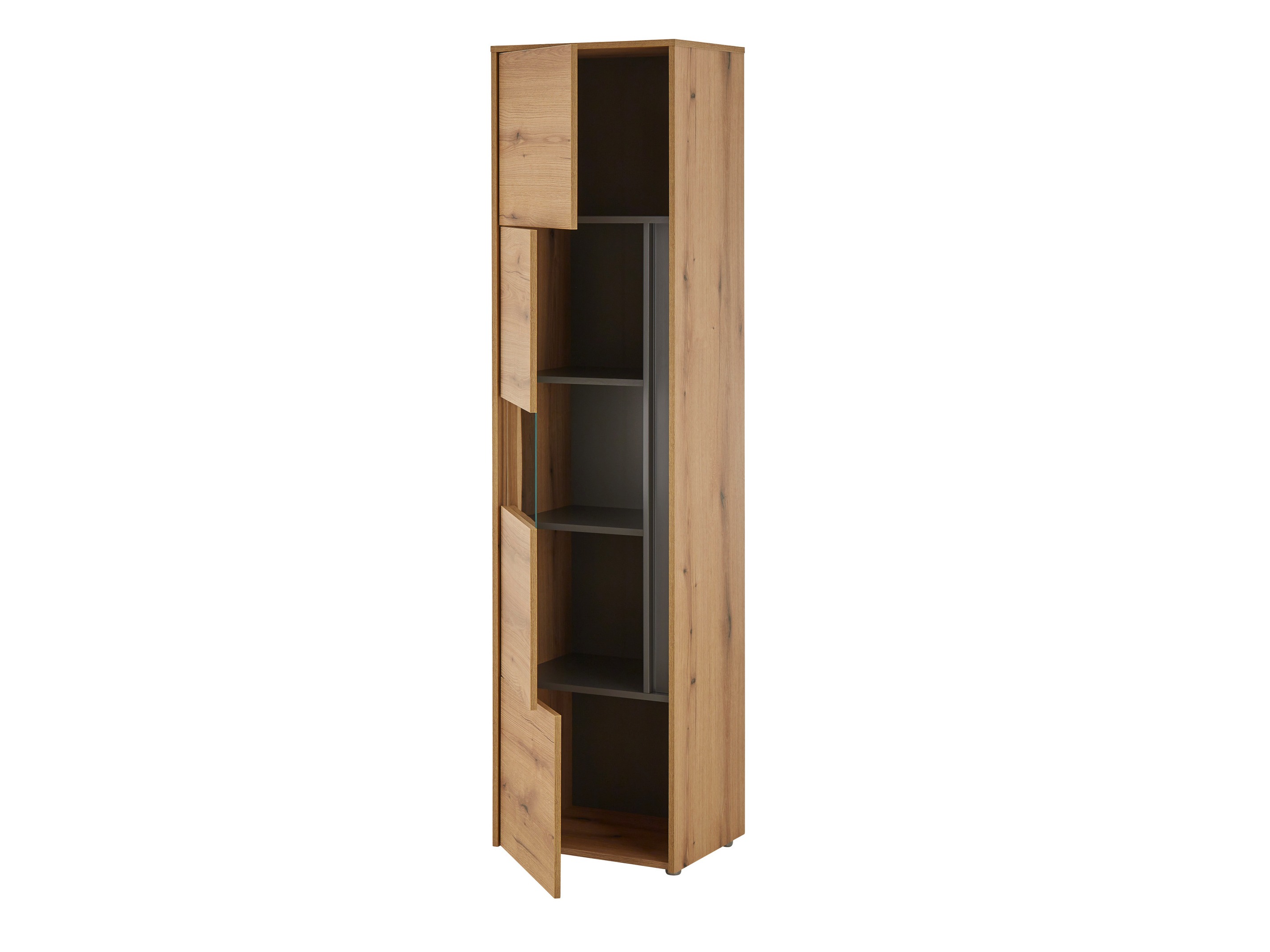 Set de living Elbsori 132 (Stejar + Antracit)