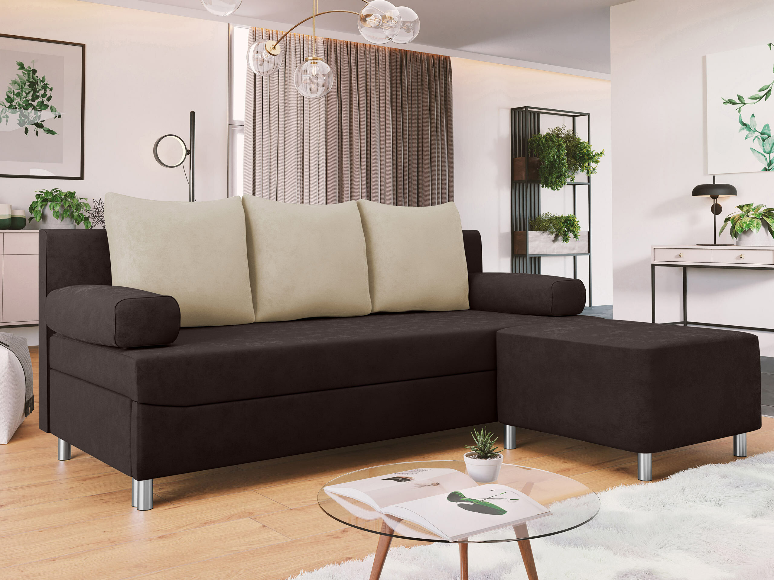 Set mobilier tapițat Comfivo 108 (Alova 68 + Alova 07)