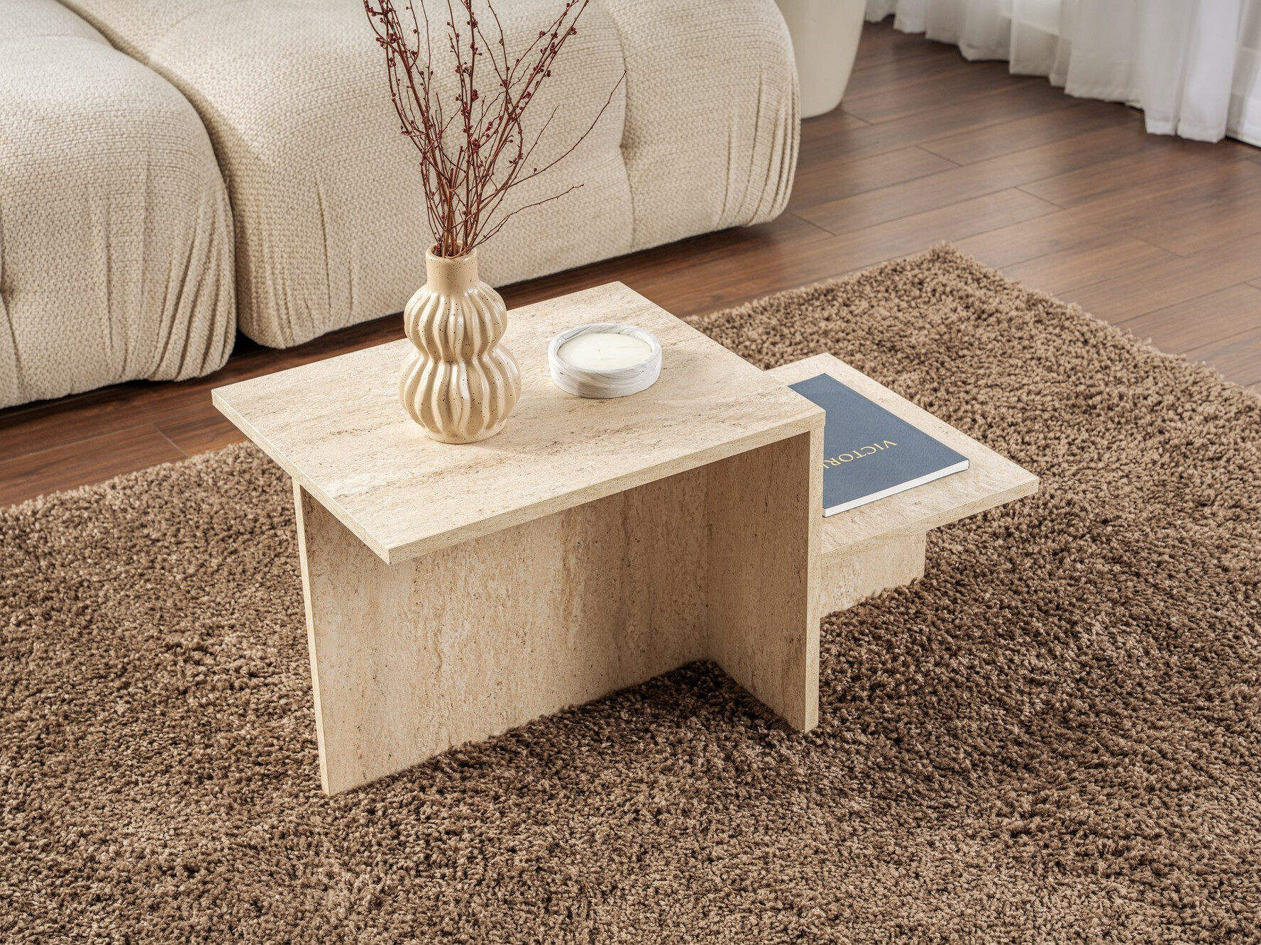 Măsuță de cafea SR10041 cu ambalaj deteriorat