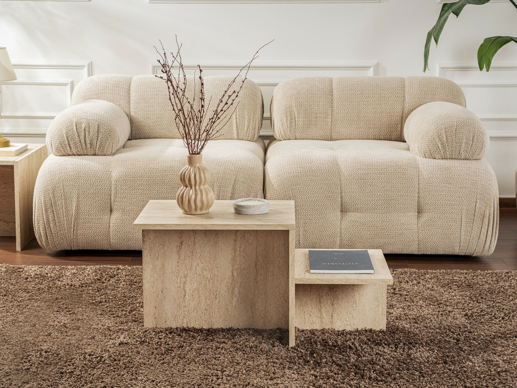 Măsuță de cafea SR10041 cu ambalaj deteriorat