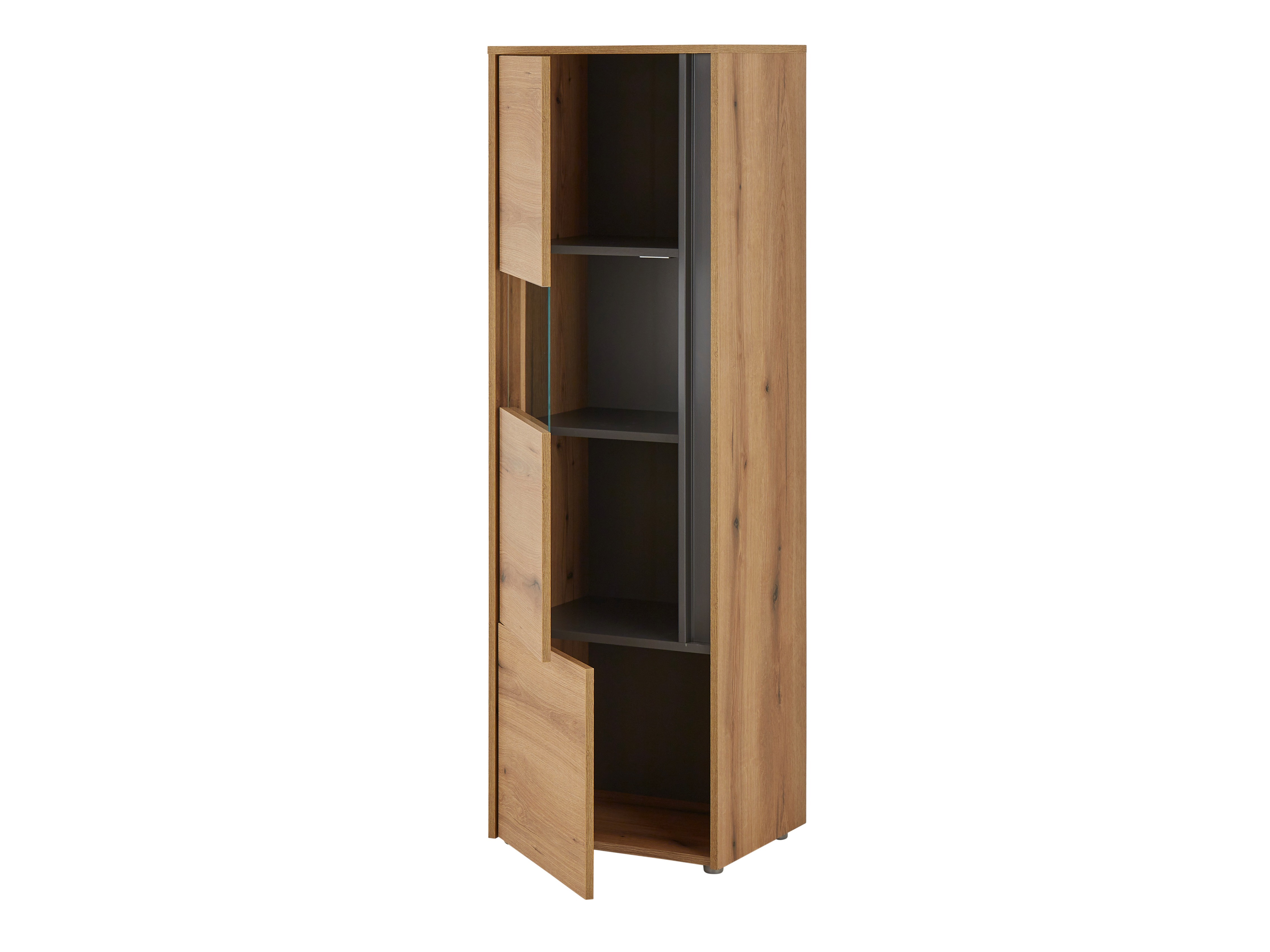 Set de living Elbsori 122 (Stejar + Antracit)