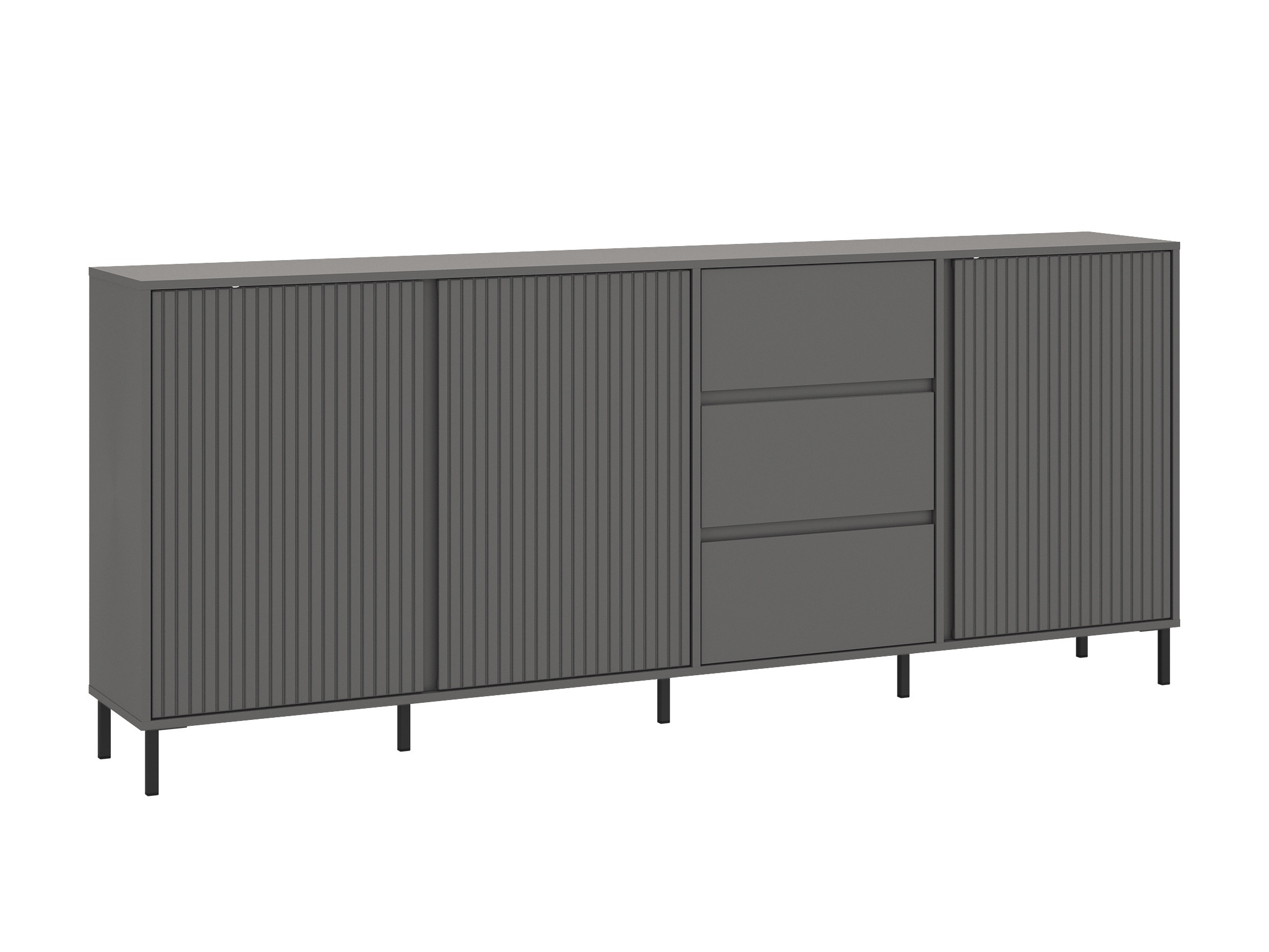 Set de living Ruvrevi 105 (Antracit)