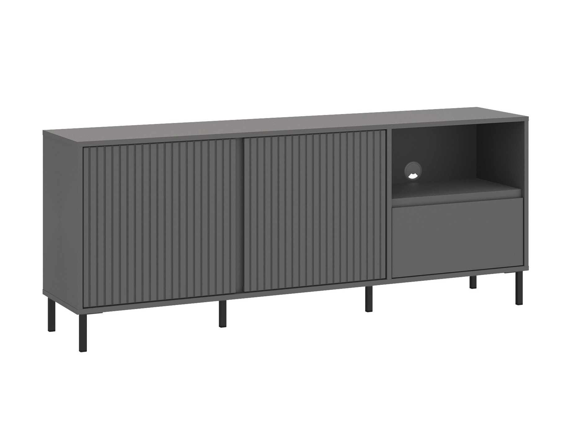 Set de living Ruvrevi 106 (Antracit)