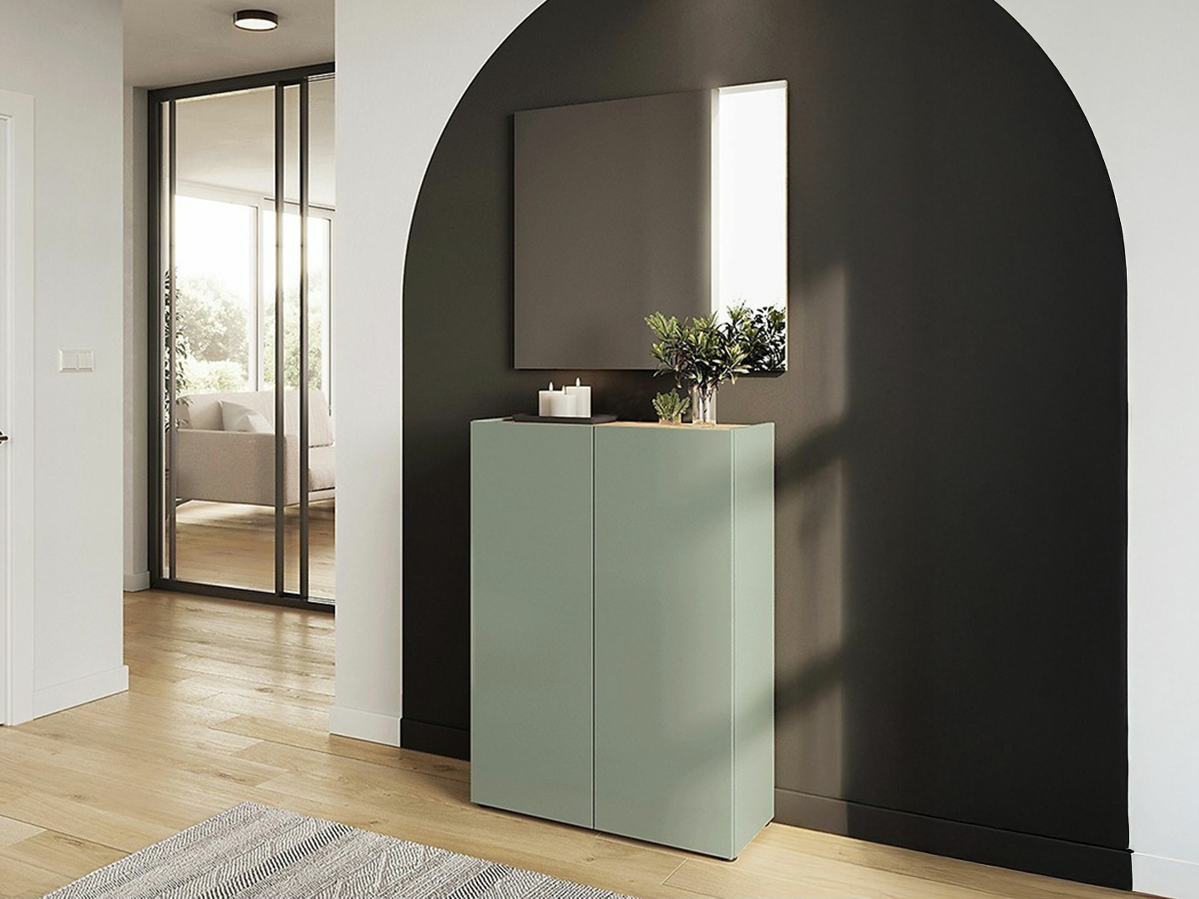 Set de hol Lircamu 103 (Verde prăfuit)