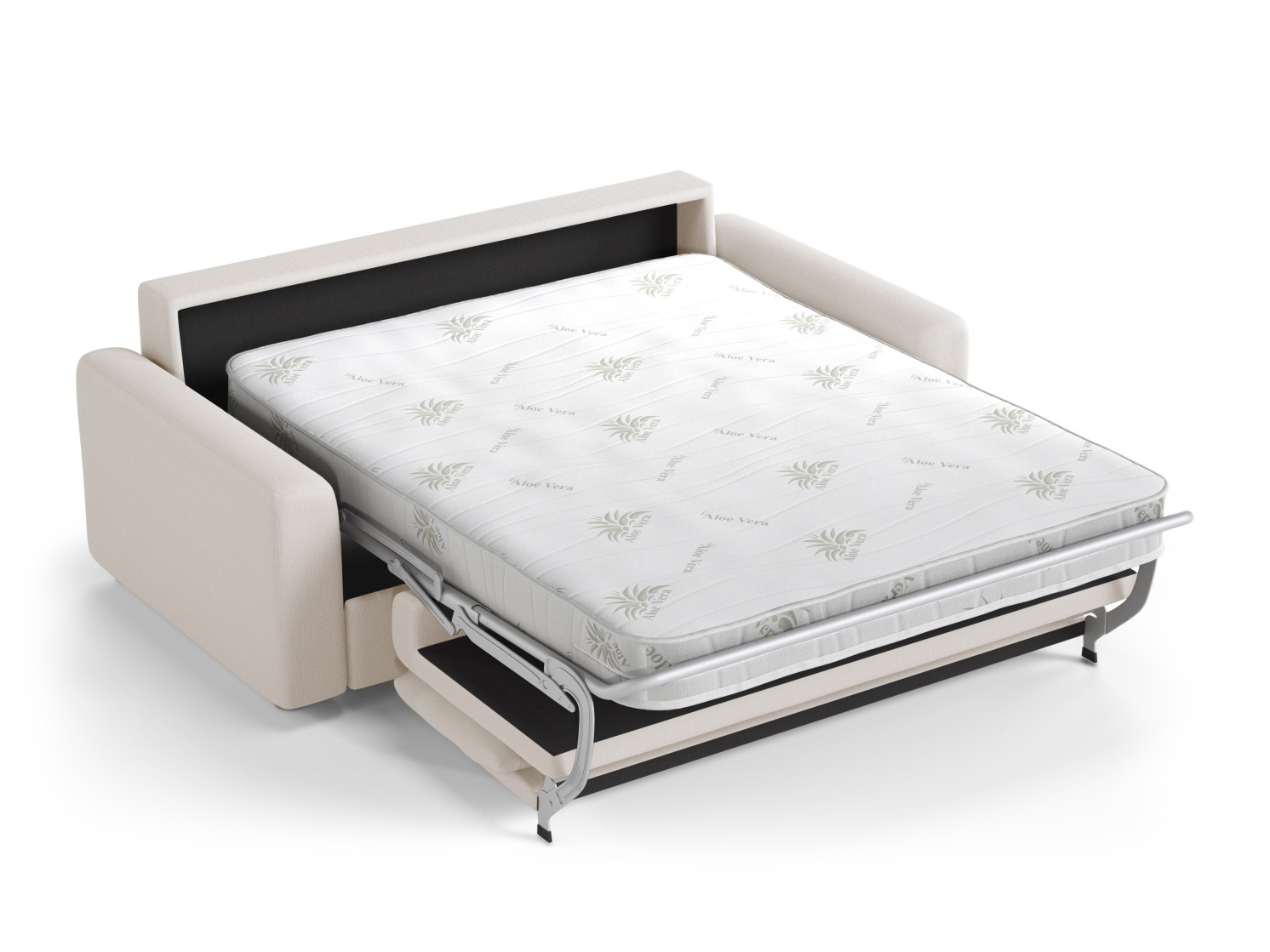Canapea extensibilă Beckley 203 (Babel White)