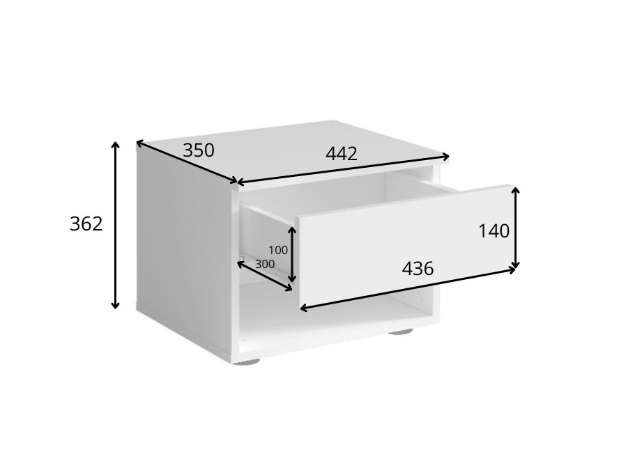 Set noptiere Odecira 102 (Grafit)