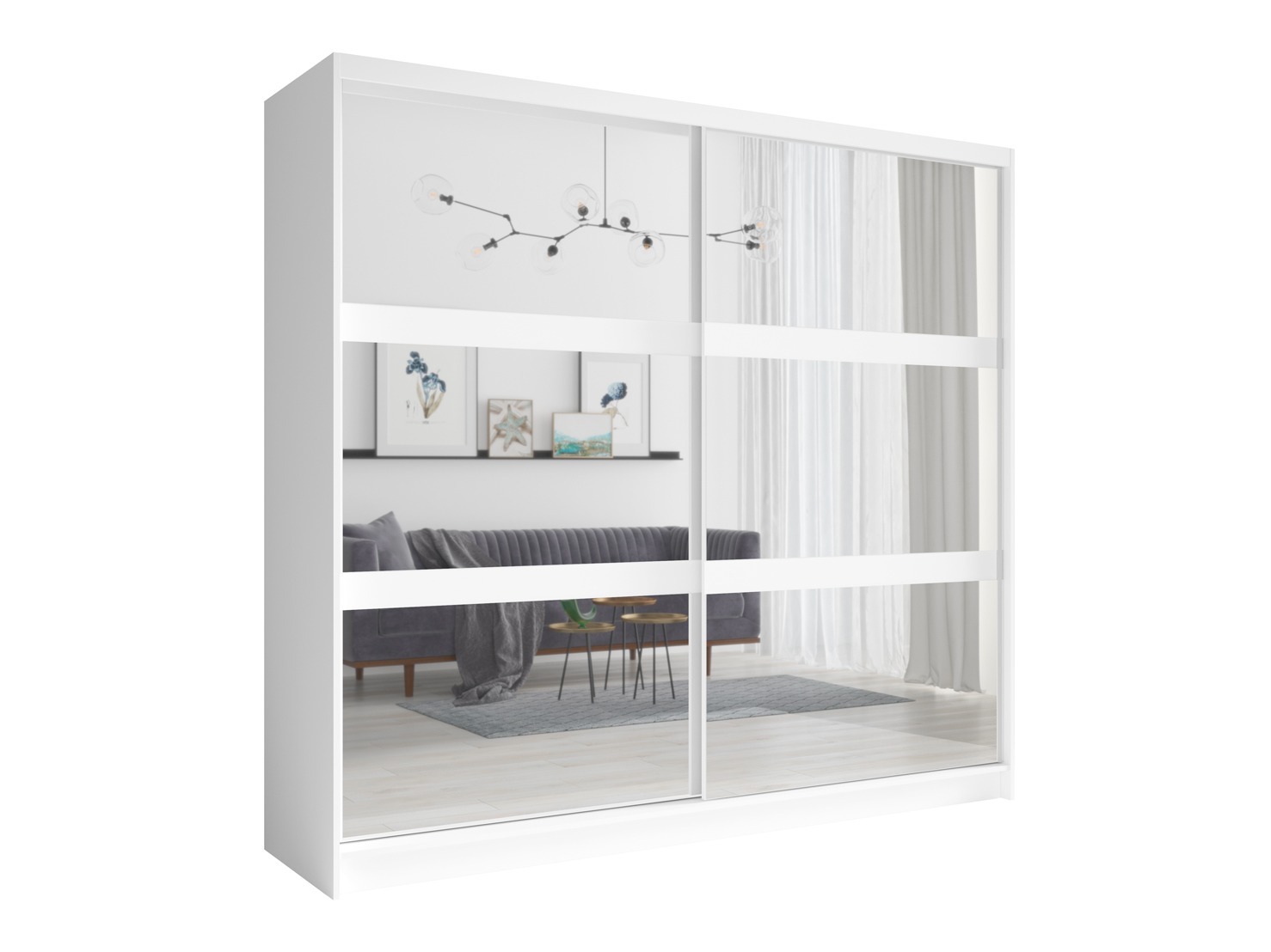 Set dormitor Odecira 104 (Alb)