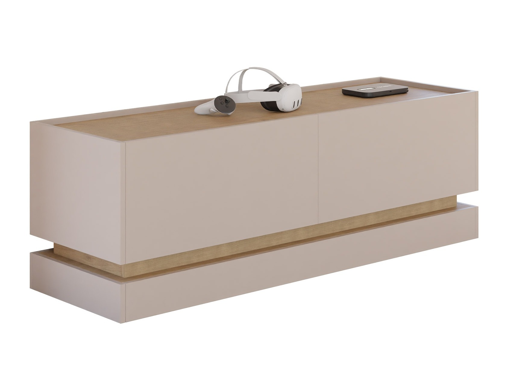 Comodă TV Comfivo Dalvenu 105 (Maro deschis + Stejar)