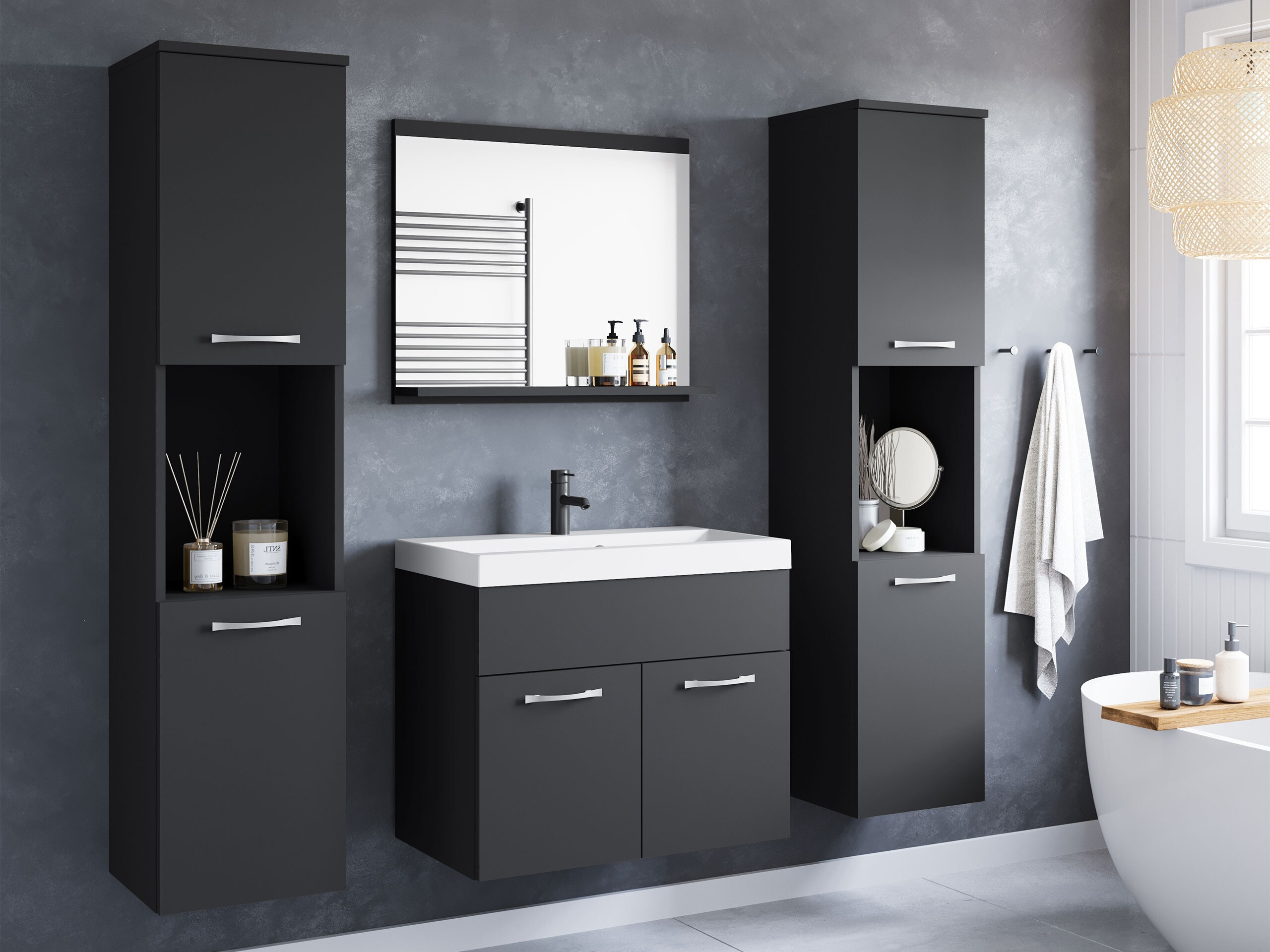 Set baie Sarasota 123 (Grafit)