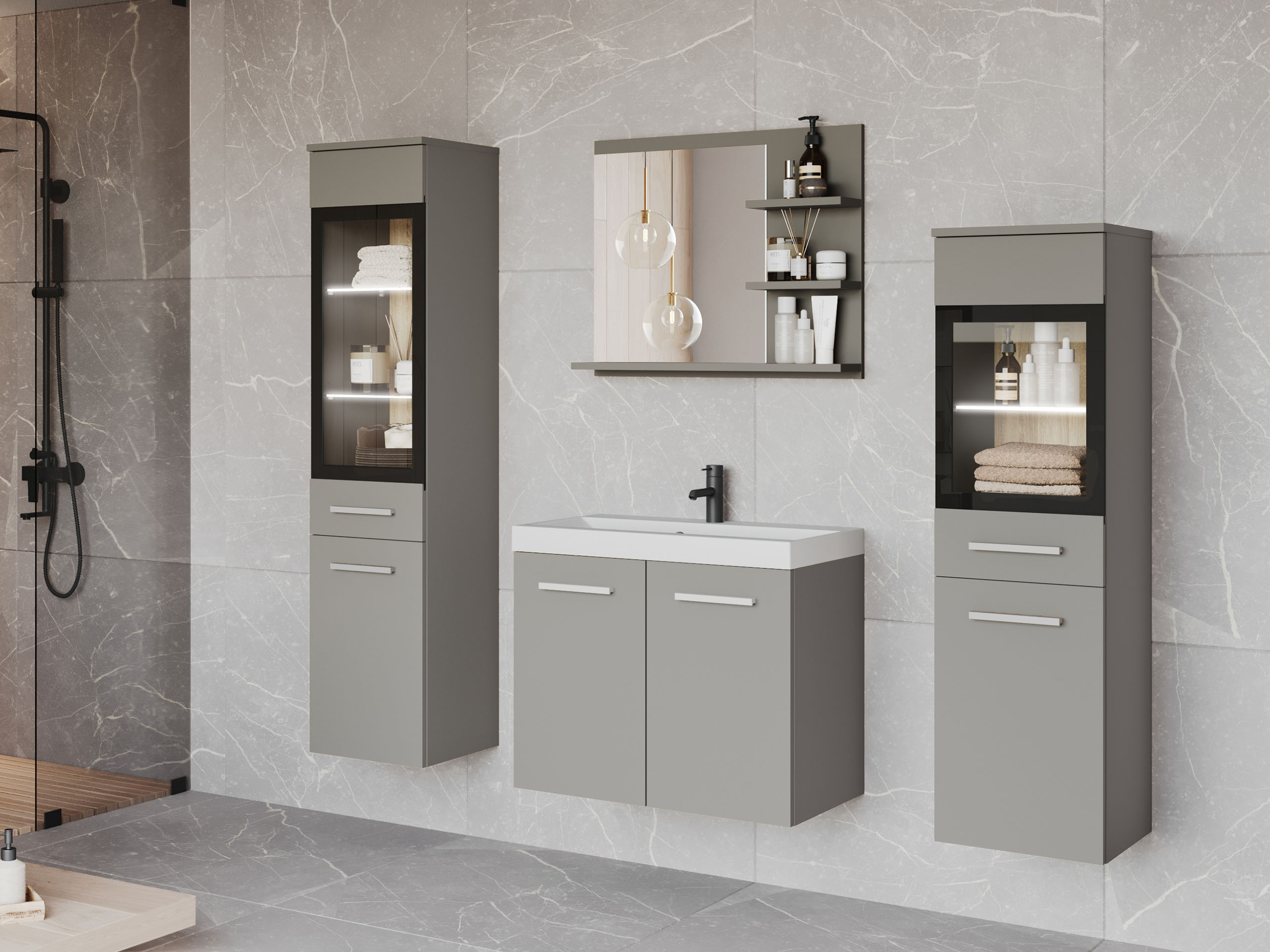 Set baie Sarasota 141 (Gri)