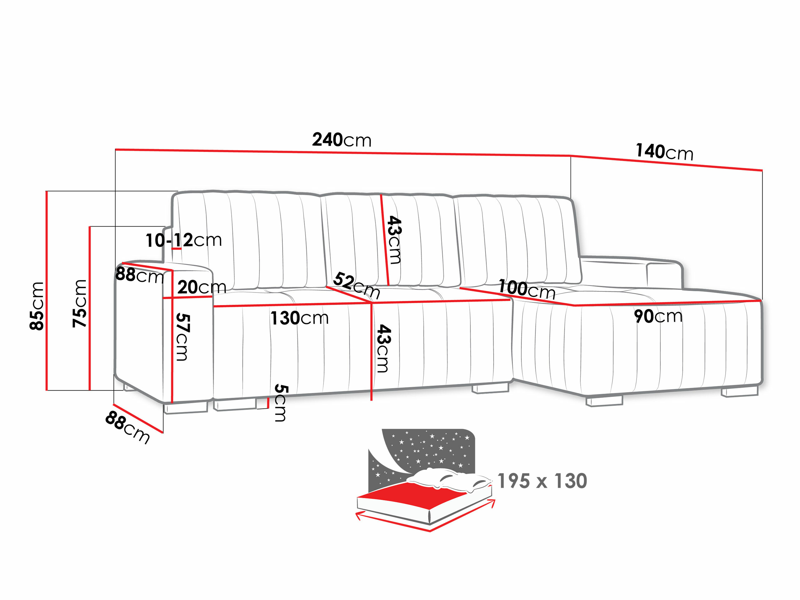 Colțar SR10063 cu ambalaj deteriorat