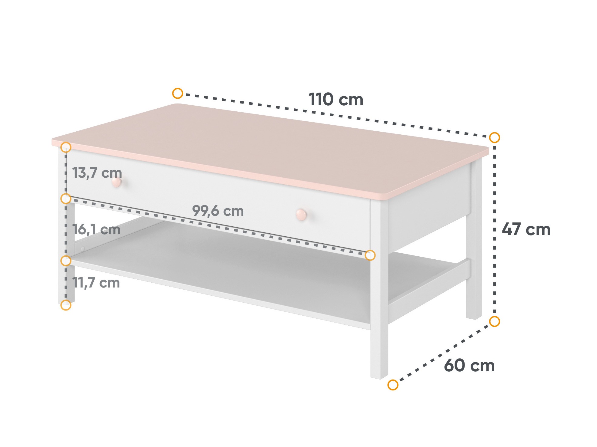 Măsuță de cafea Elblive 134