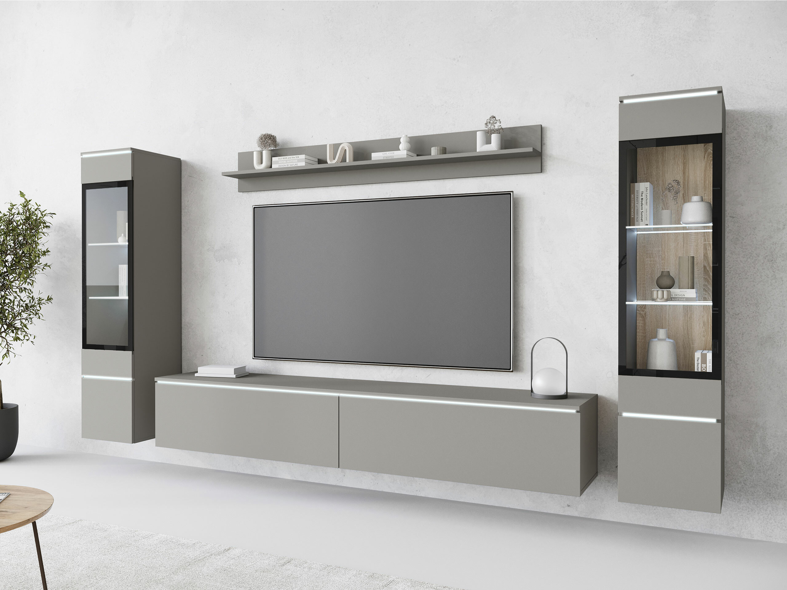 Set de living Mirfivo 101 (Gri)