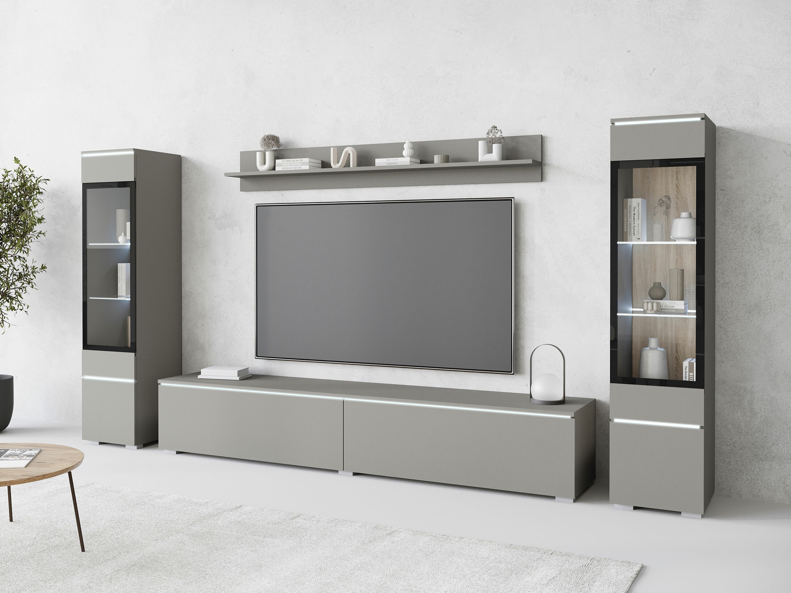 Set de living Mirfivo 101 (Gri)