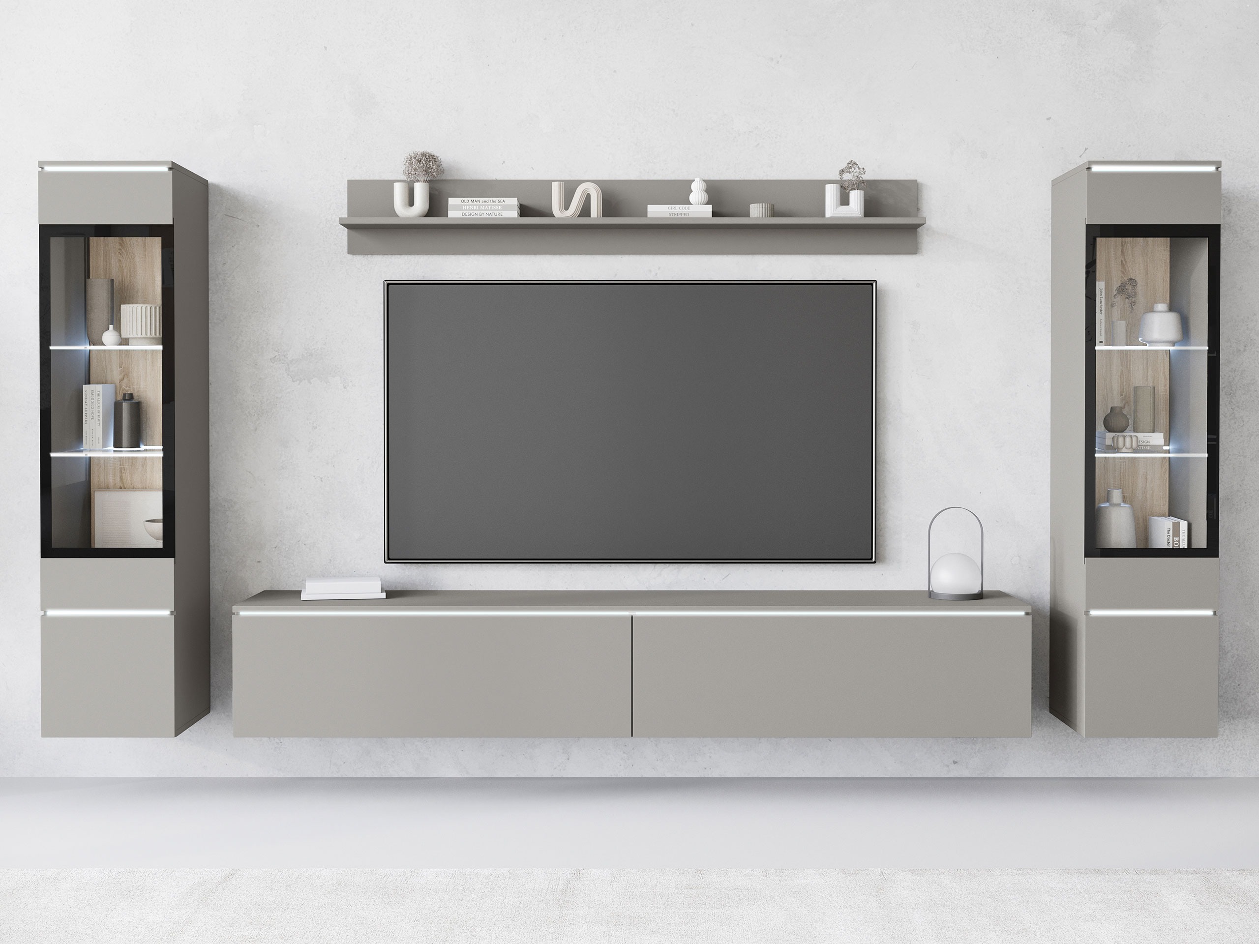 Set de living Mirfivo 101 (Gri)