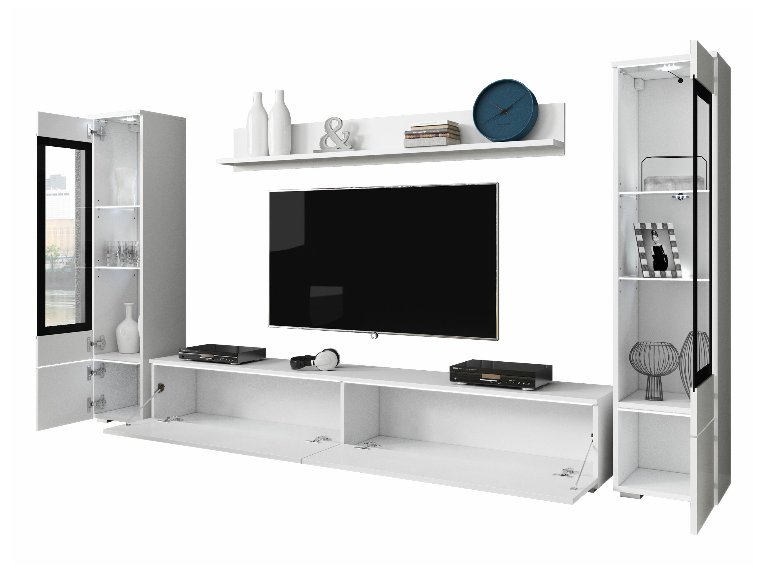 Set de living Mirfivo 101 (Matera gri + Castan)