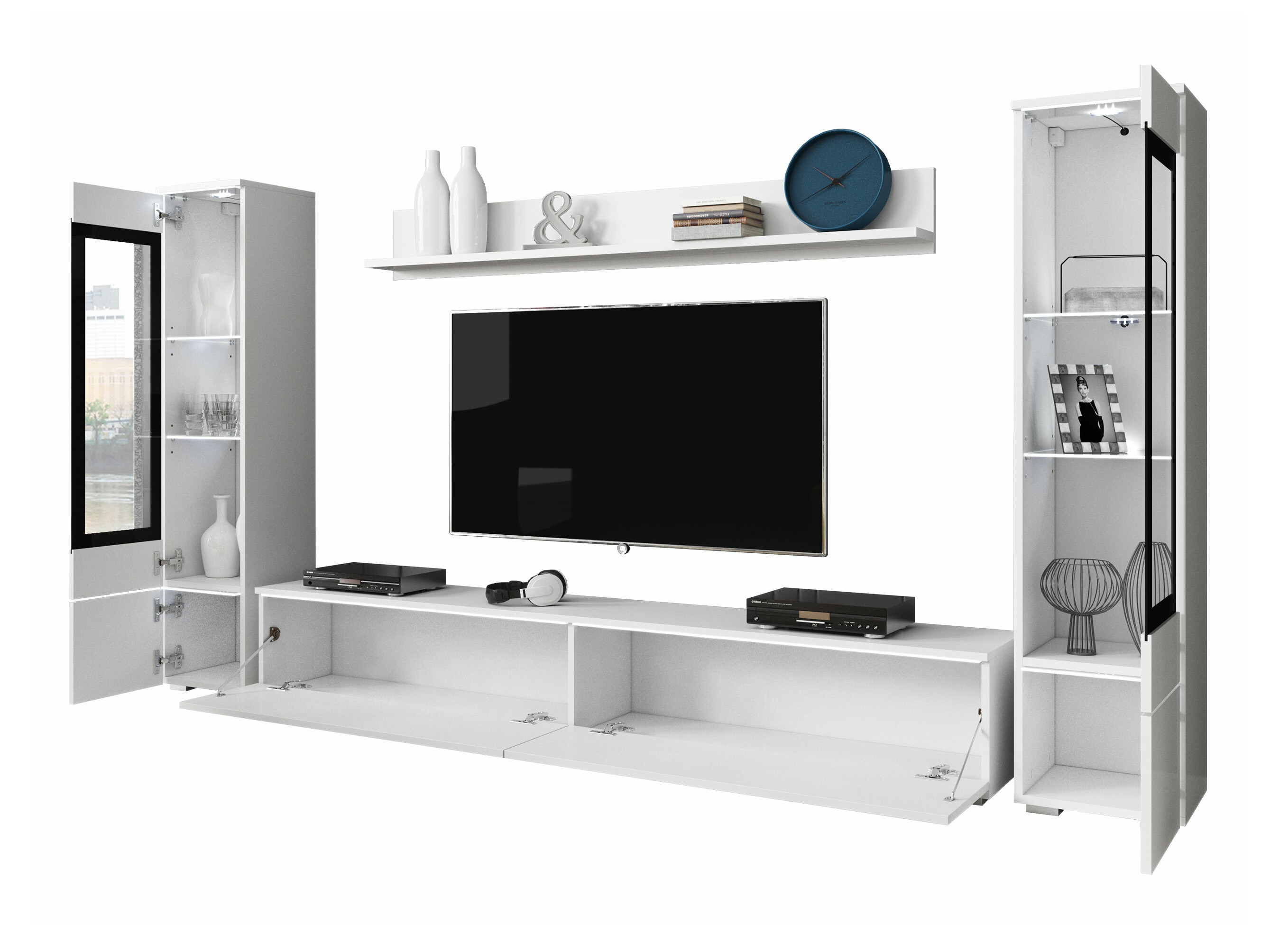 Set de living Mirfivo 101 (Matera gri + Castan)