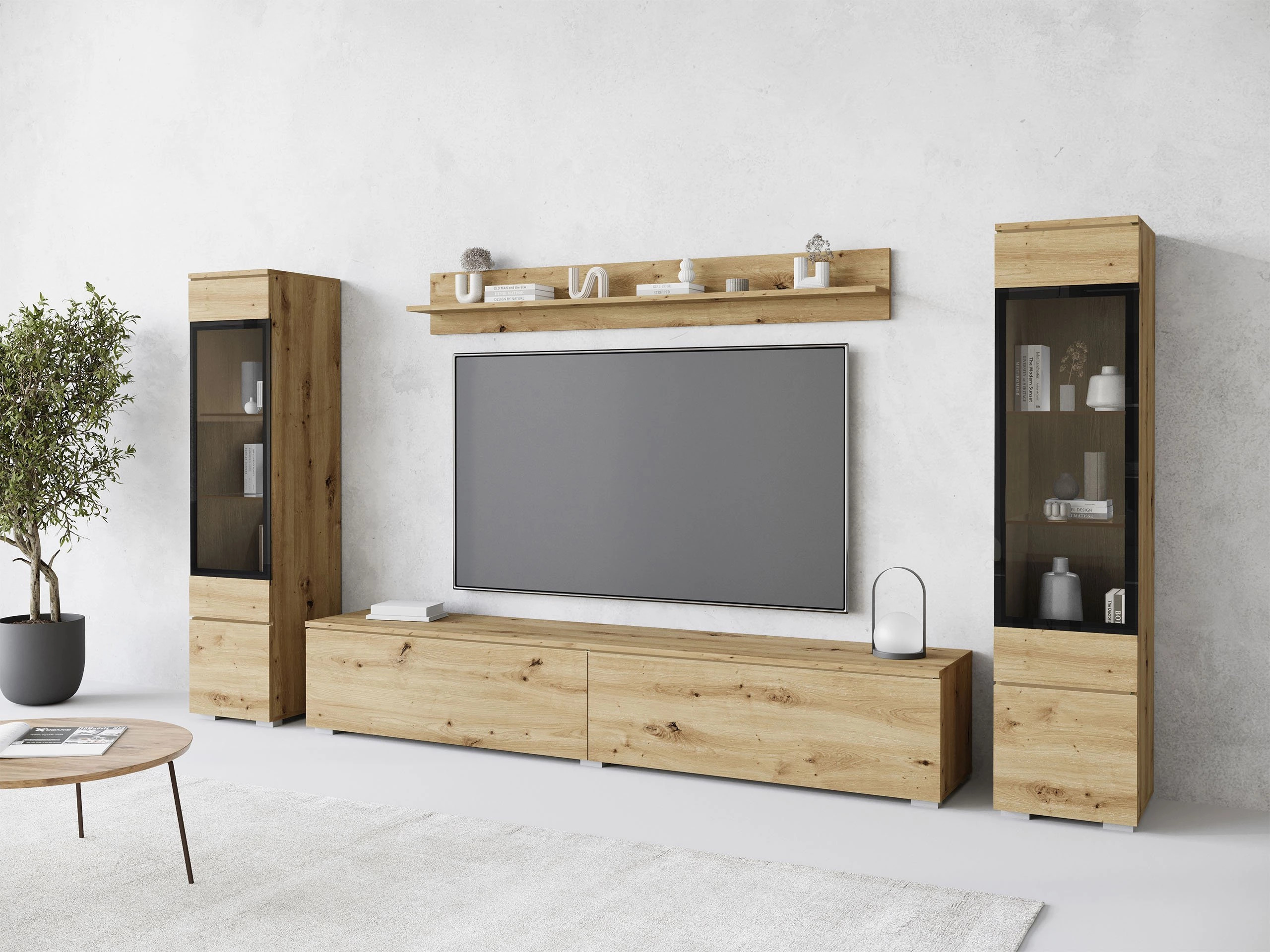 Set de living Mirfivo 101 (Stejar artizan)