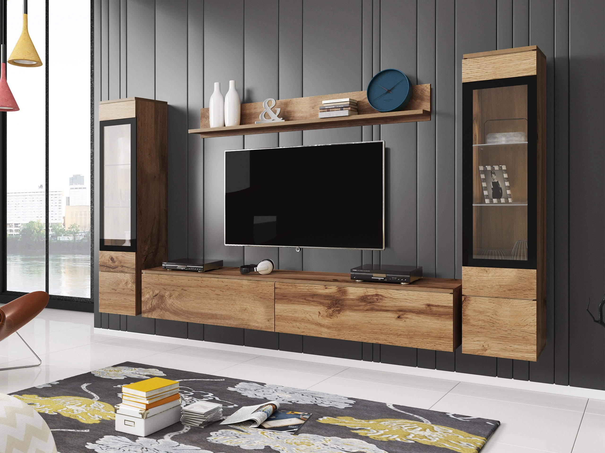 Set de living Mirfivo 101 (Stejar Wotan)