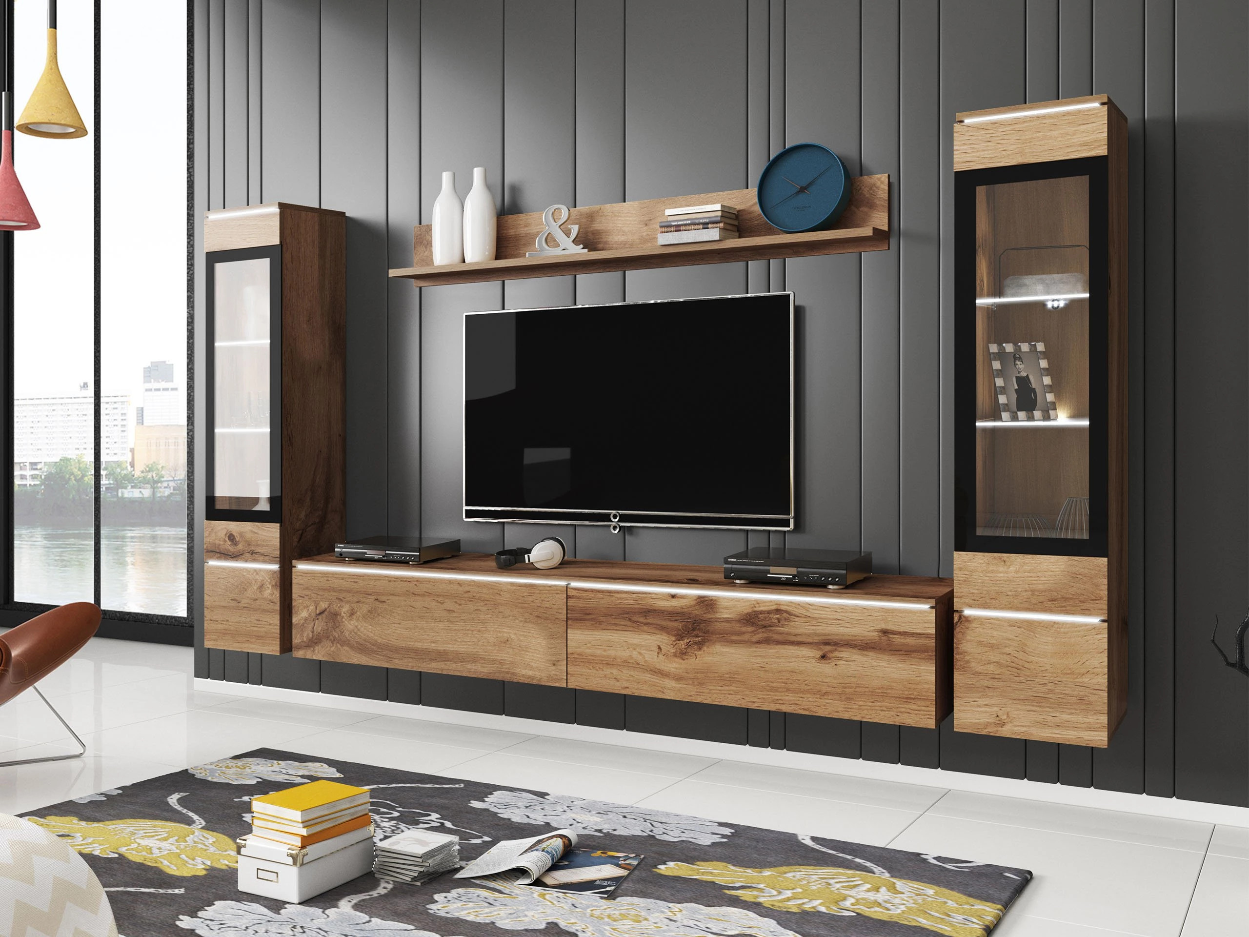 Set de living Mirfivo 101 (Stejar Wotan)
