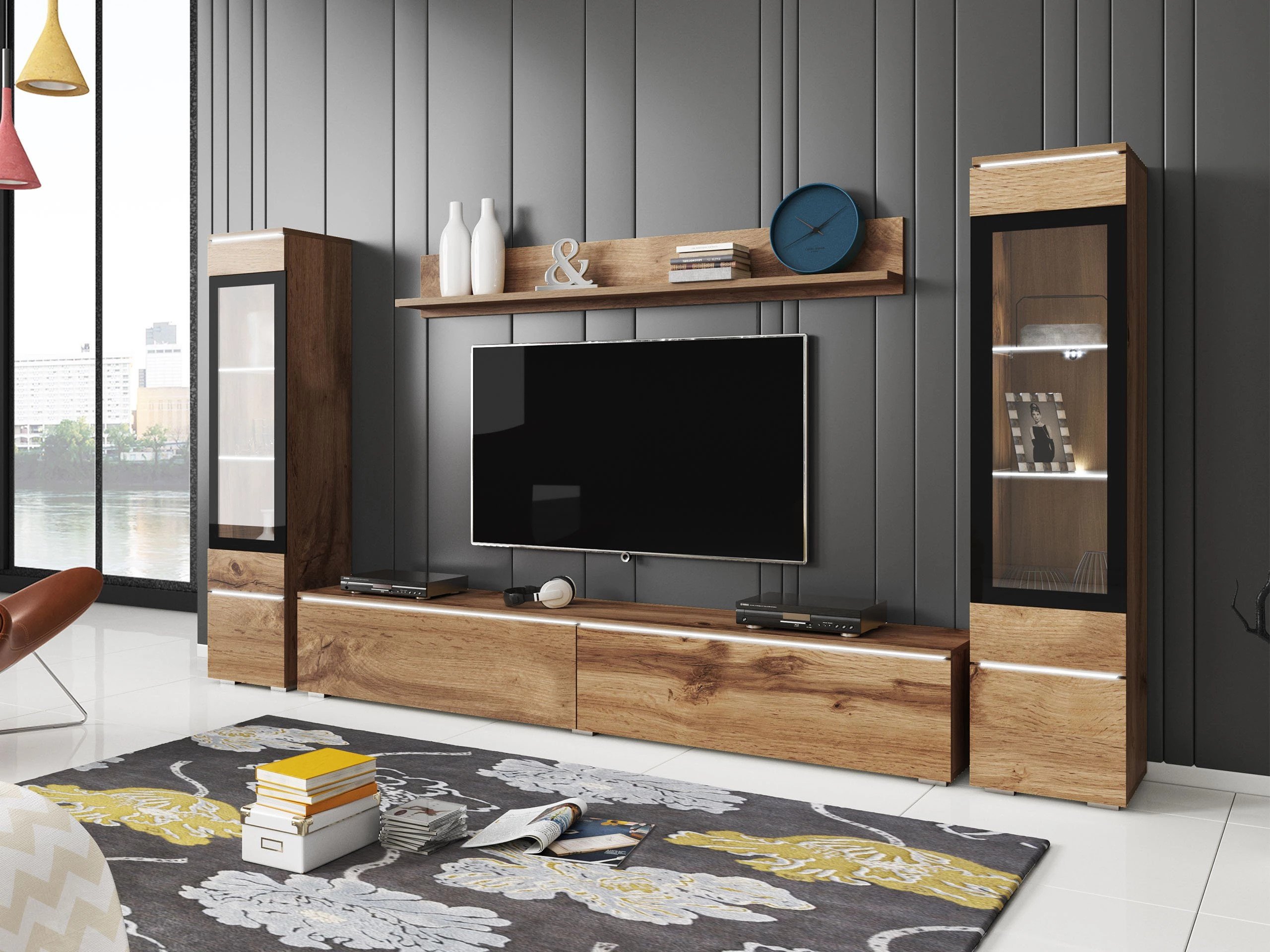 Set de living Mirfivo 101 (Stejar Wotan)