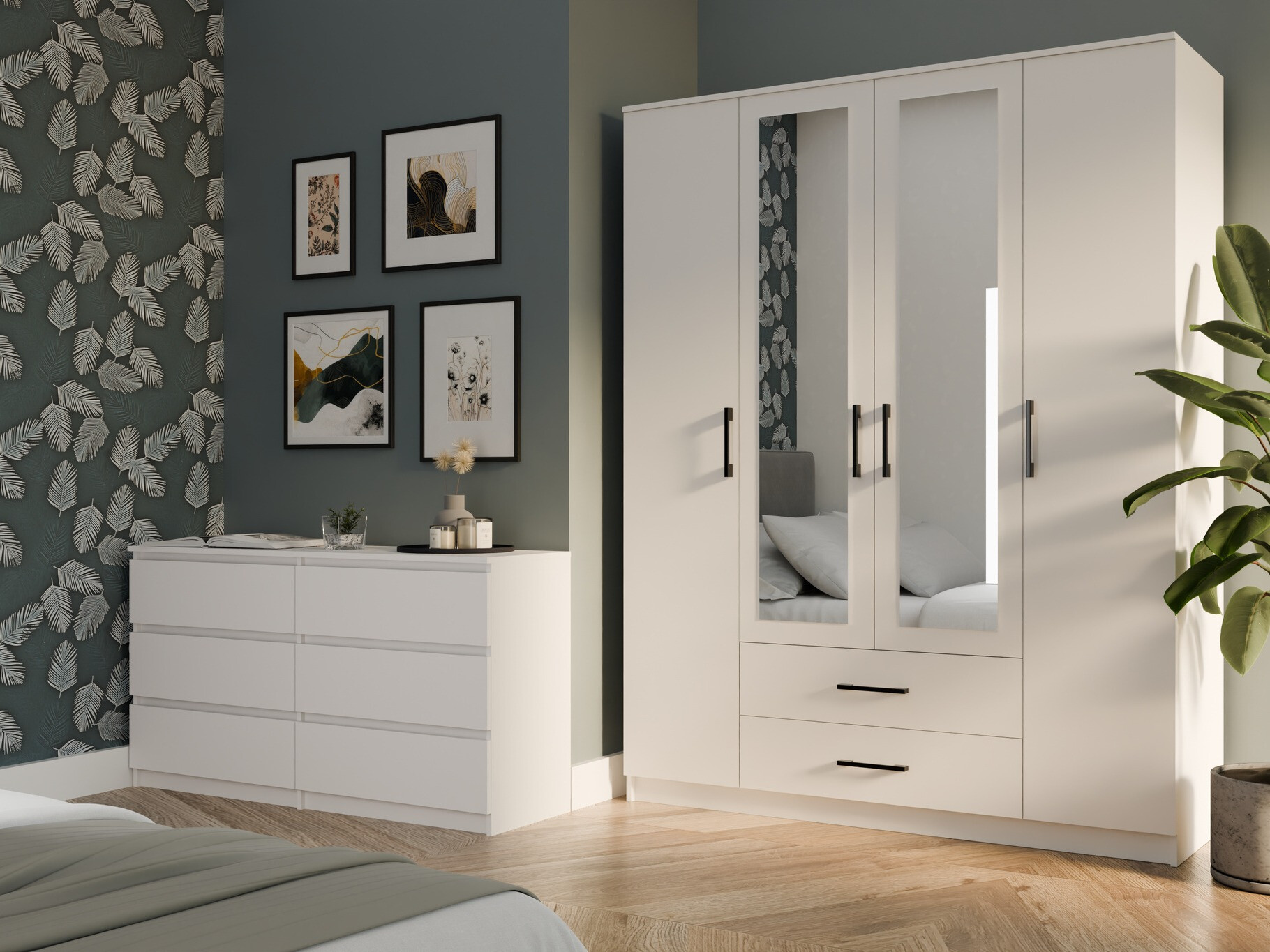 Dulap Mandeville 117 (Alb)