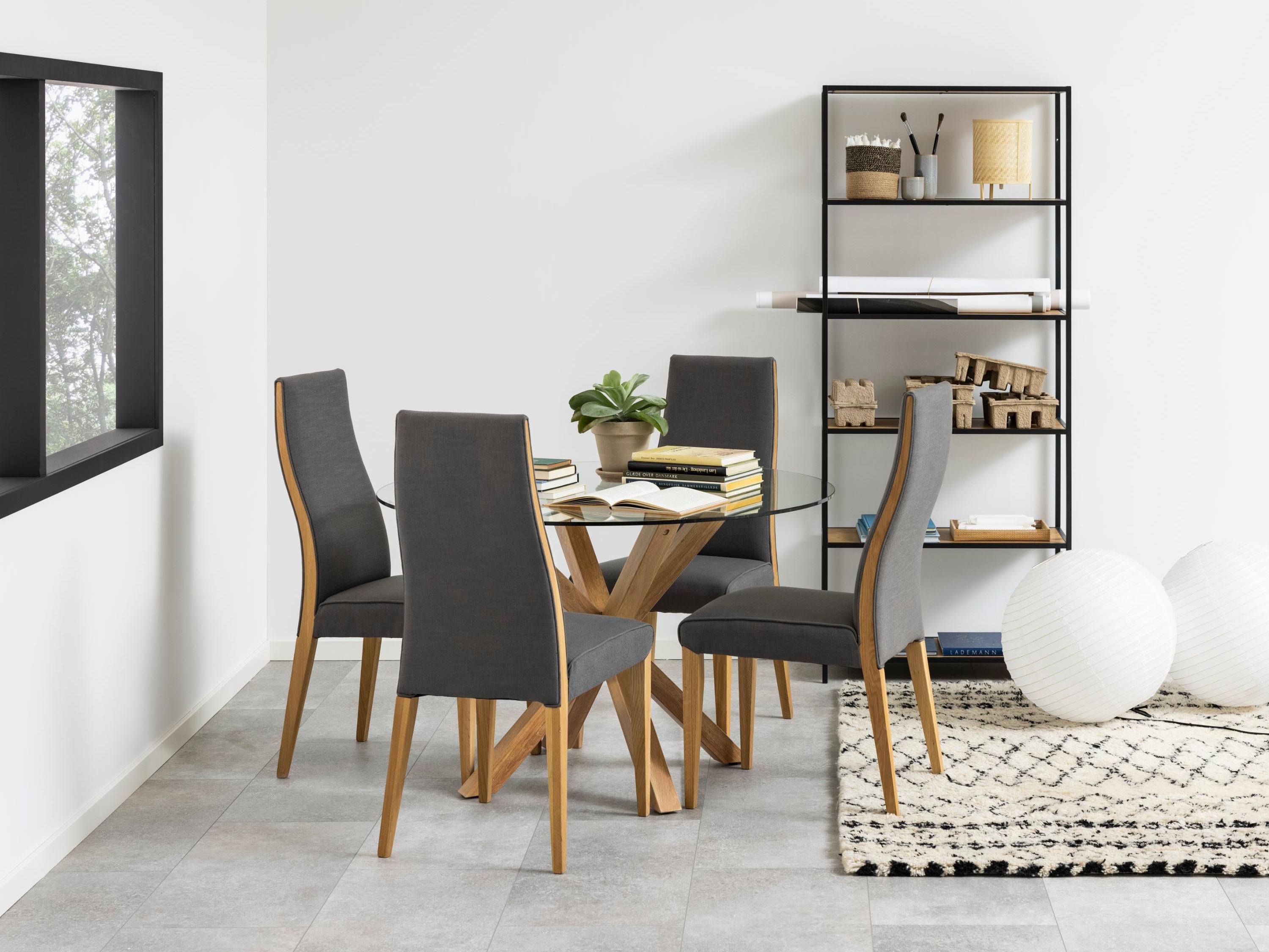 Raft Norsica Sevferi 107 (Stejar natur + Negru)