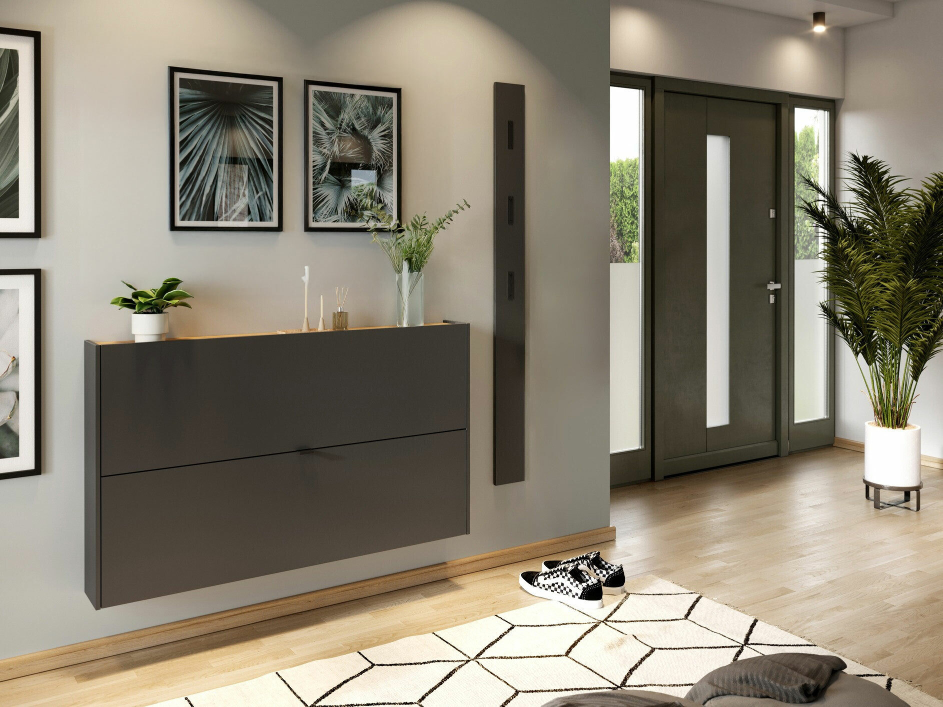 Set de hol Cirsale 109 (Grafit + Navarra stejar)