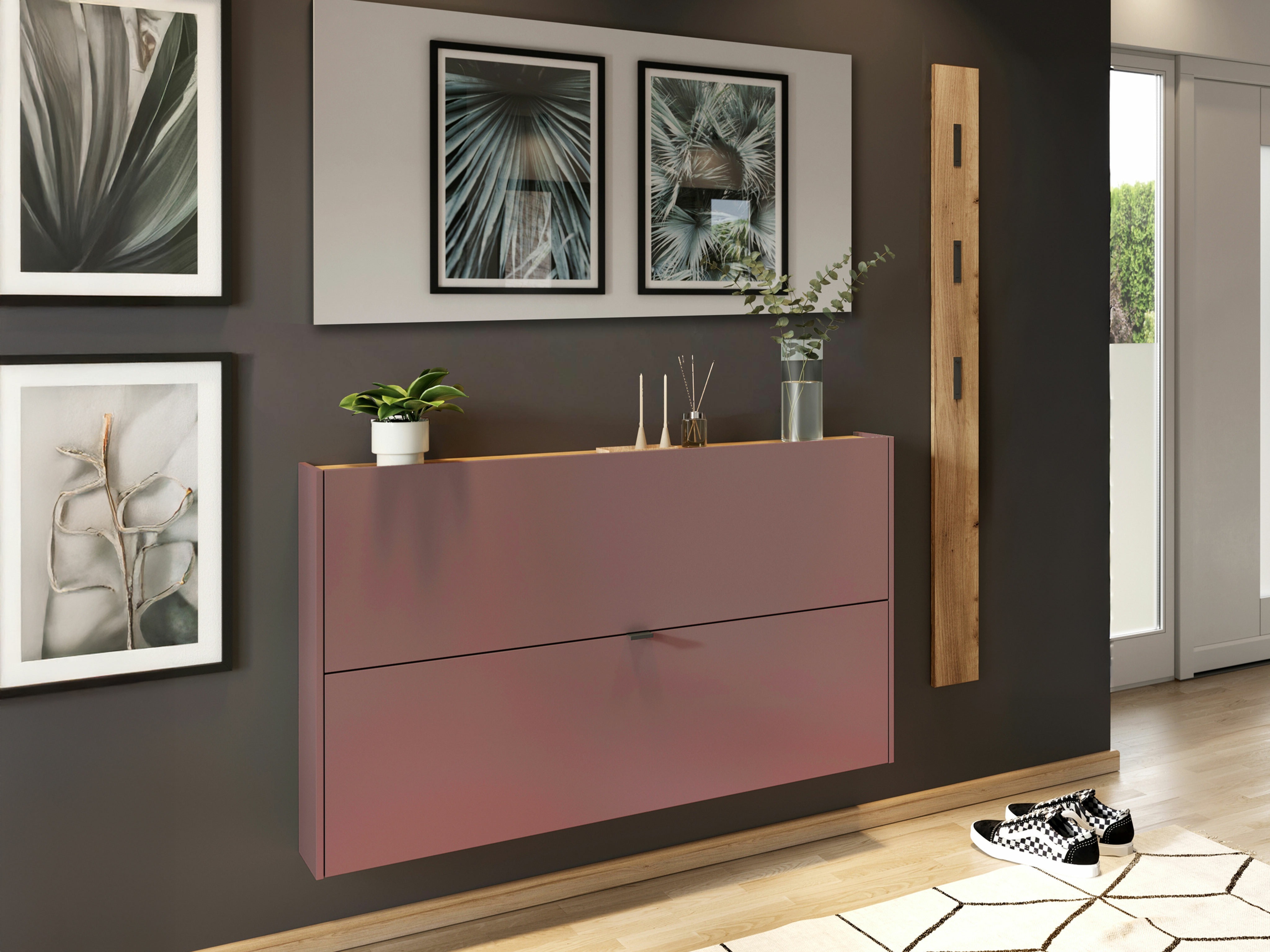 Set de hol Cirsale 109 (Roz Dusty + Navarra stejar)