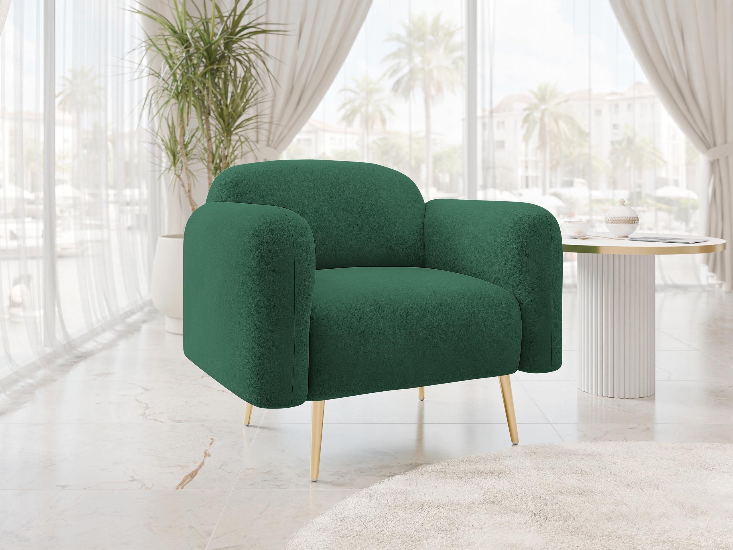 Fotoliu Comfivo Beatitudo I (Uttario Velvet 2952)