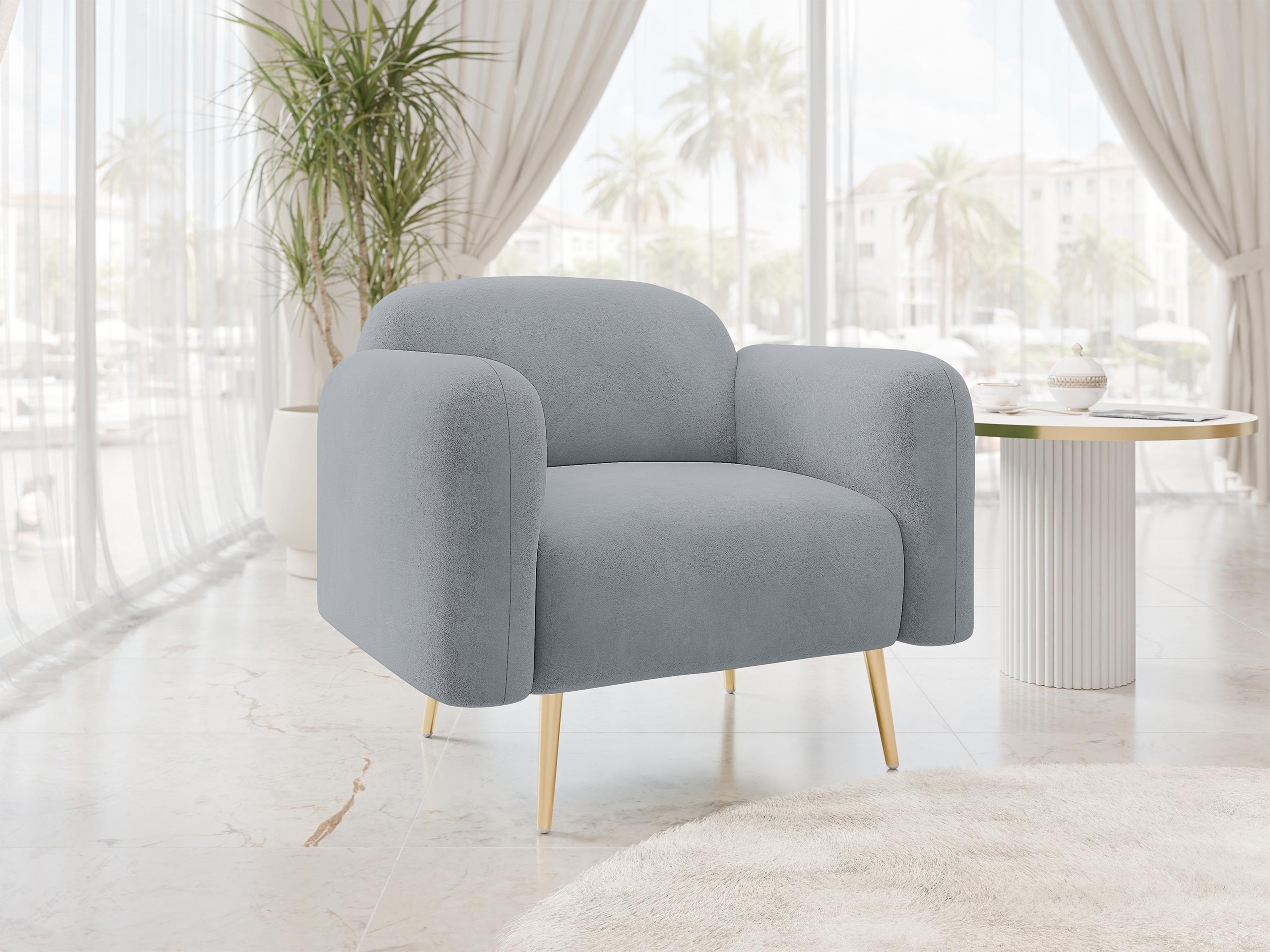Fotoliu Comfivo Beatitudo I (Uttario Velvet 2972)