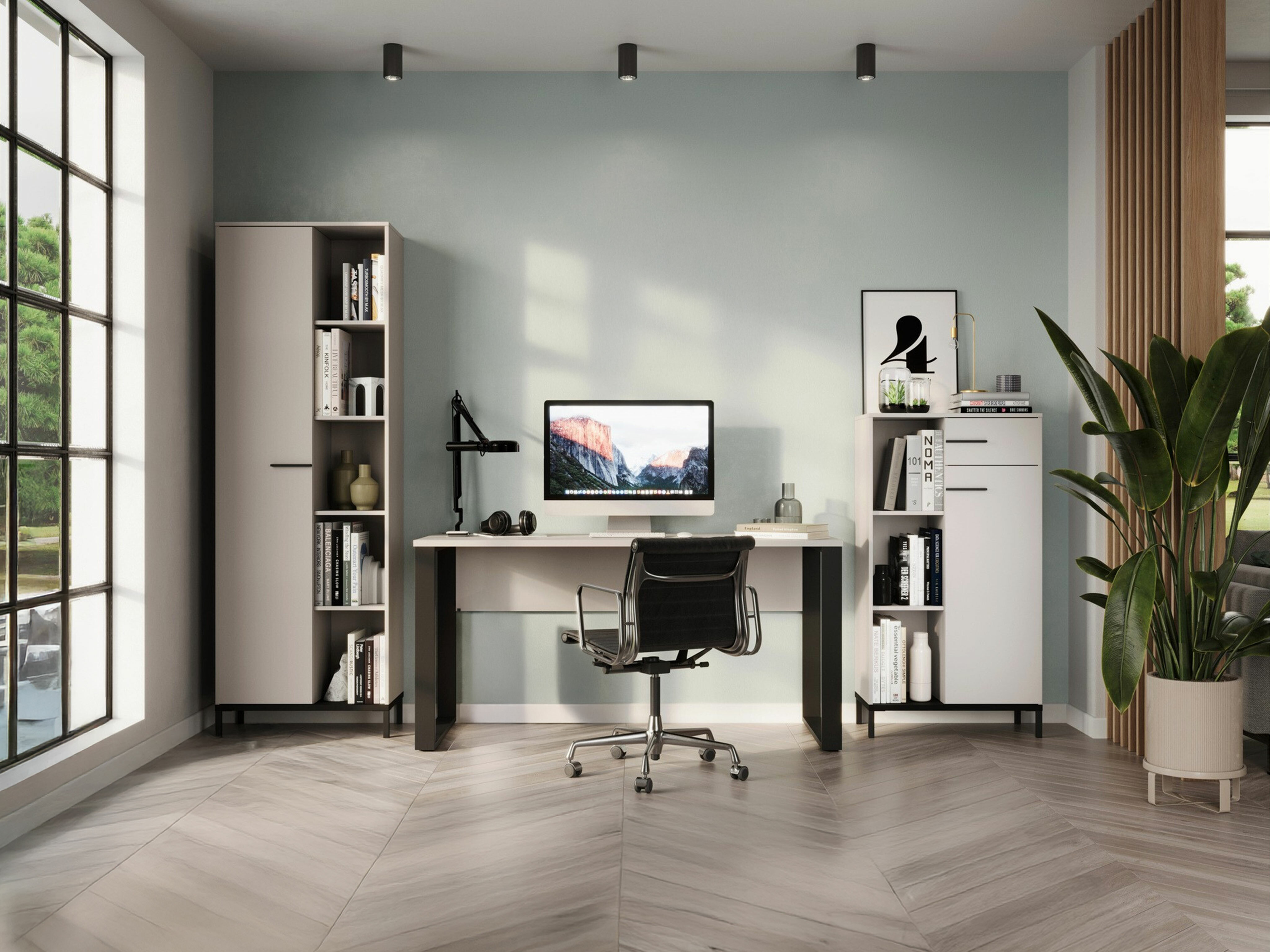 Set birou acasă Solaro 102 (Cașmir)