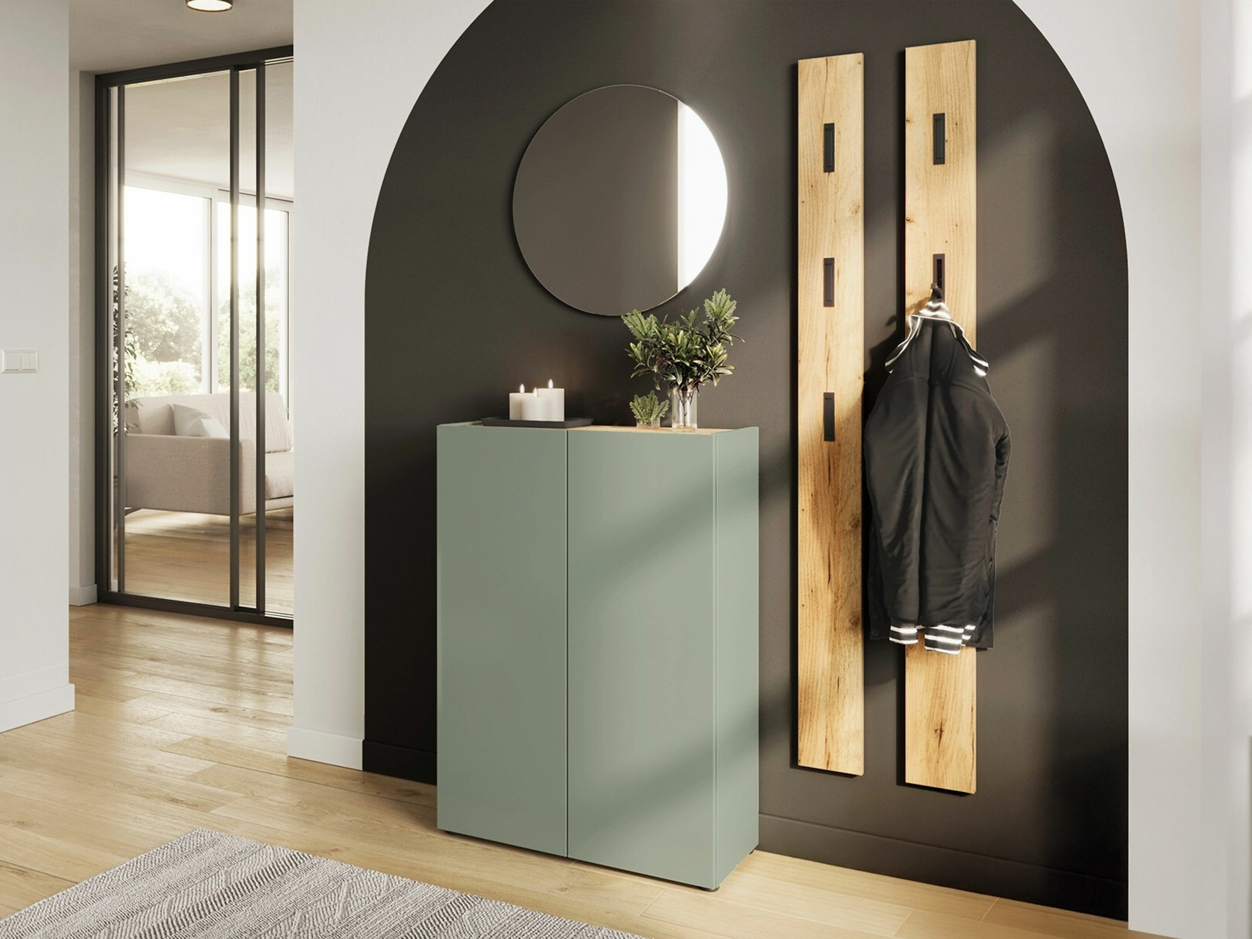 Set de hol Lircamu 101 (Verde prăfuit)