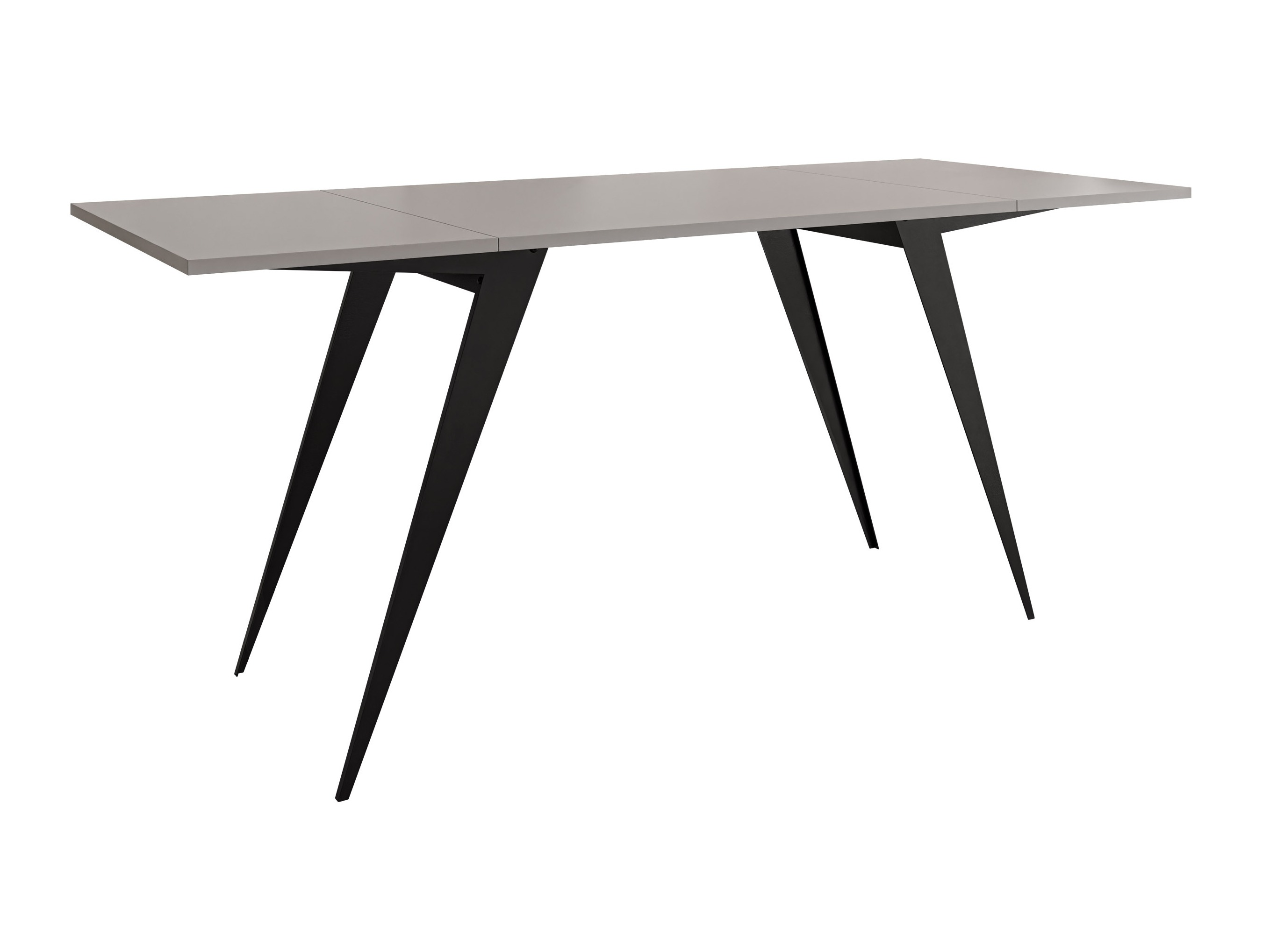 Măsuță de cafea extensibila Oswego 150 (Grafit + Negru)